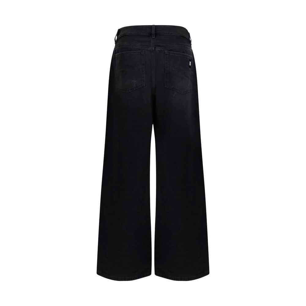 Amiri Black Cotton Jeans Denim