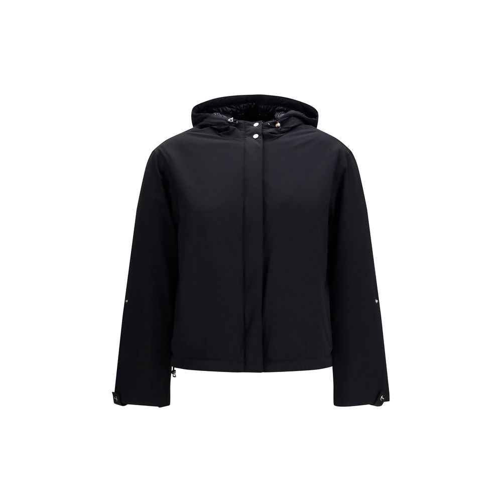 Herno Black Polyamide Shell Jacket
