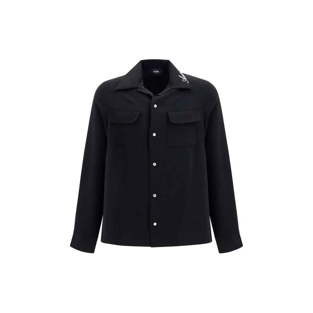 Amiri Black Polyester Shirt