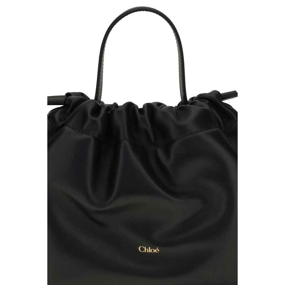 Chloé Black Lamb Ovis Aries Shoulder Bag