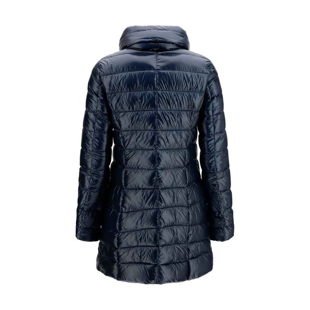 Herno Blue Polyamide Full-Length Jacket