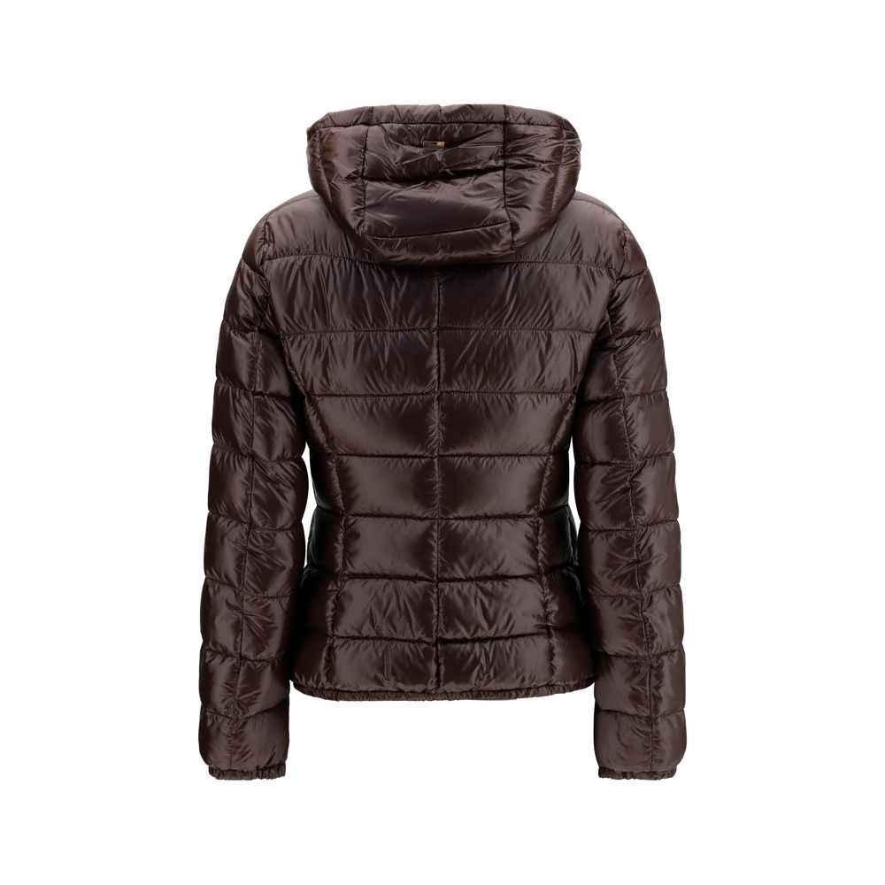 Herno Brown Polyamide Full-Length Jacket
