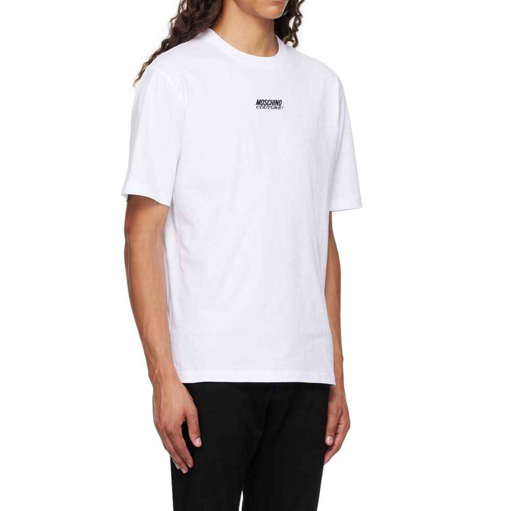 Moschino White Cotton T-Shirt