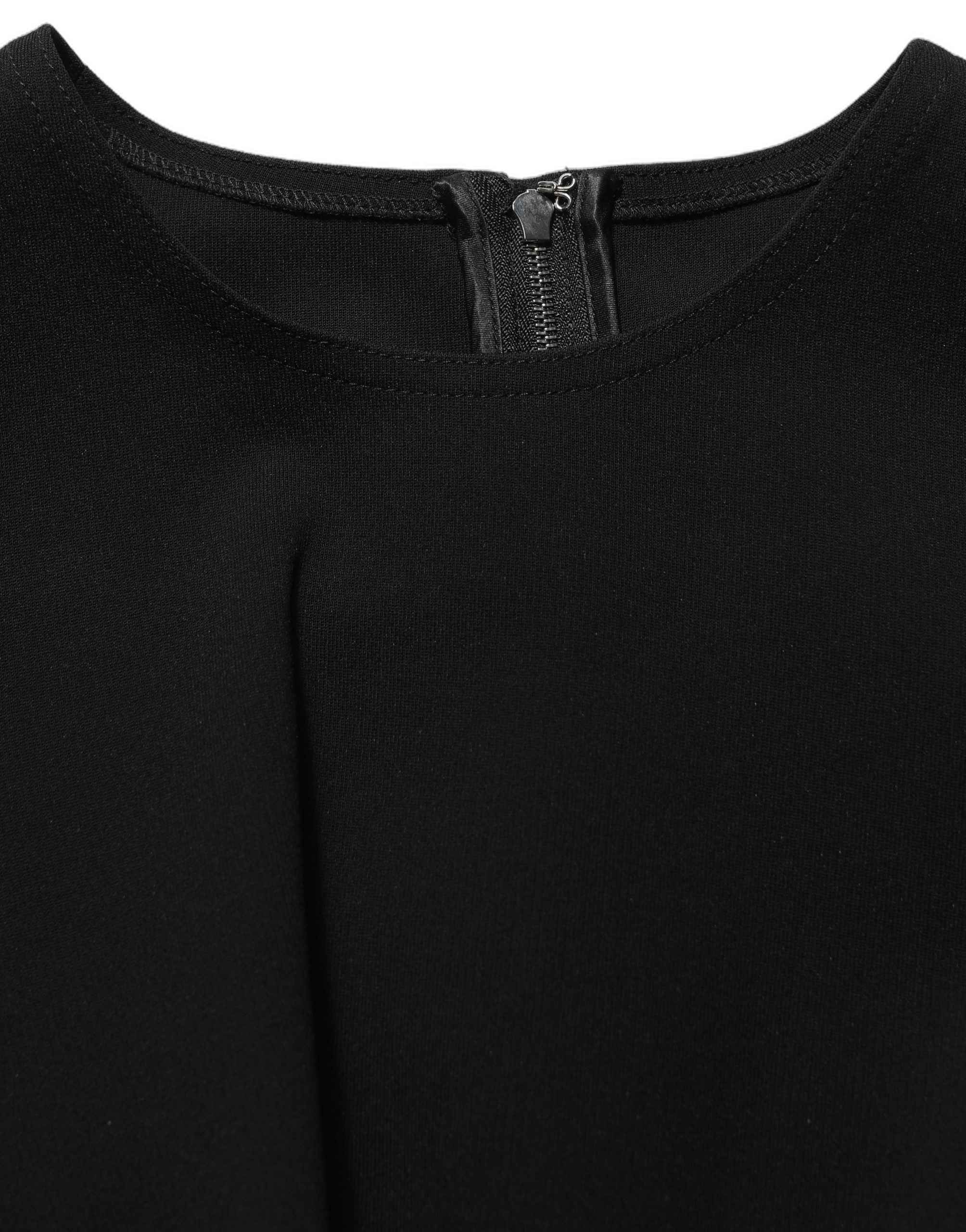 Dolce & Gabbana Black Cut Out Detail Sleeveless Maxi Dress