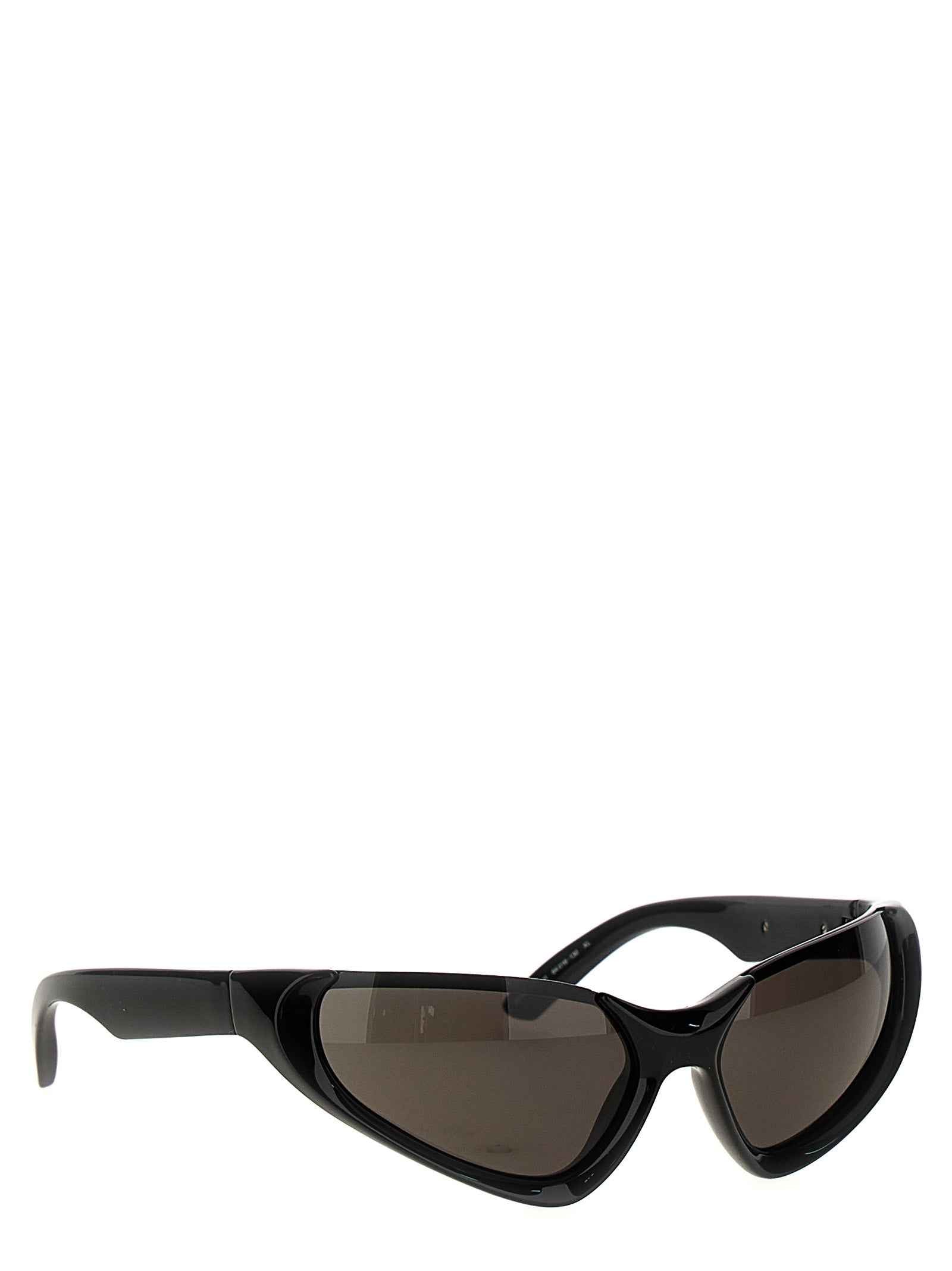 Balenciaga Black Nylon Sunglasses