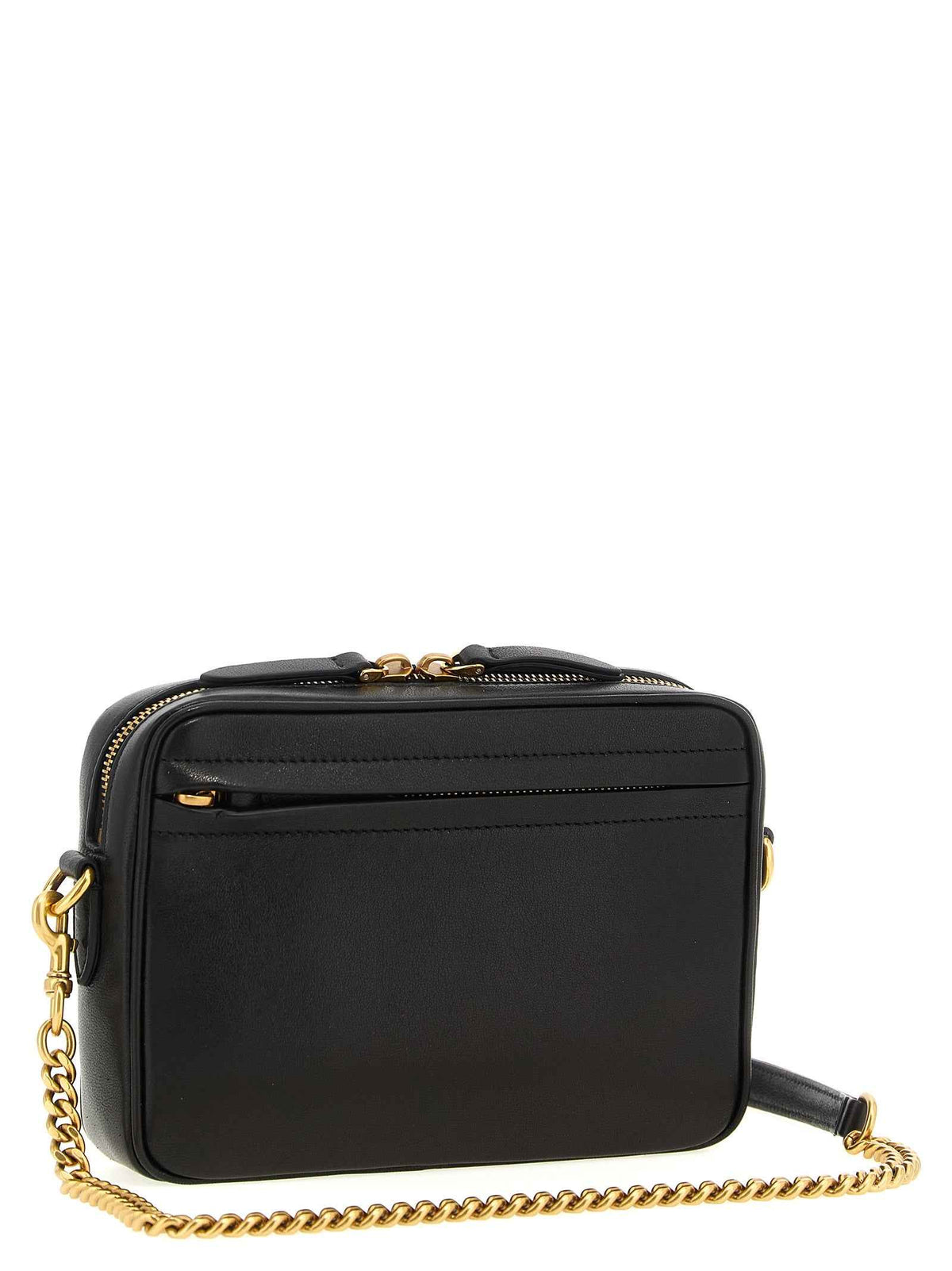 Valentino Garavani Brown Lamb Leather Crossbody Bag