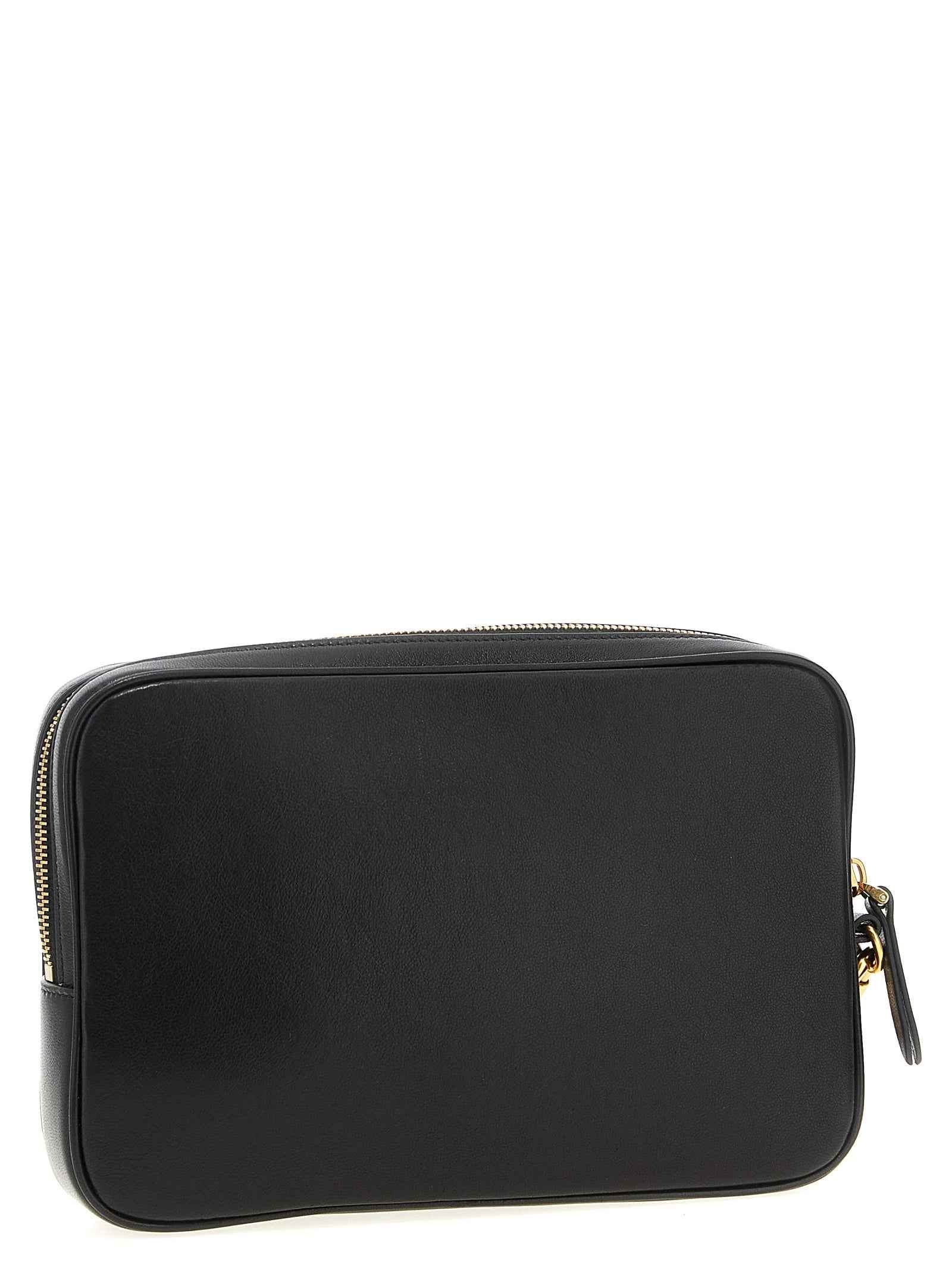 Valentino Garavani Multicolor Lamb Leather Clutch Bag