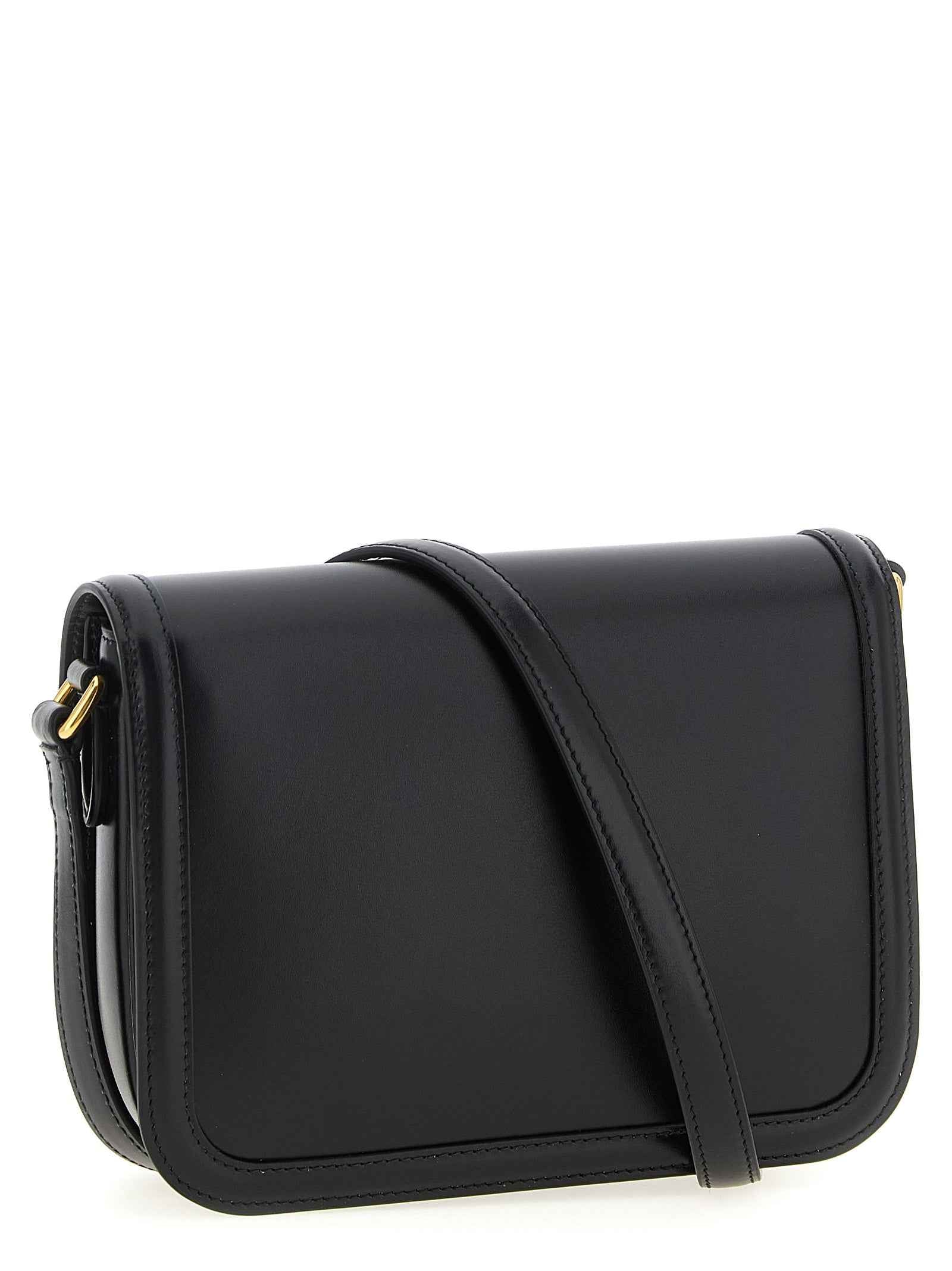 Valentino Garavani Black Calfskin Crossbody Bag