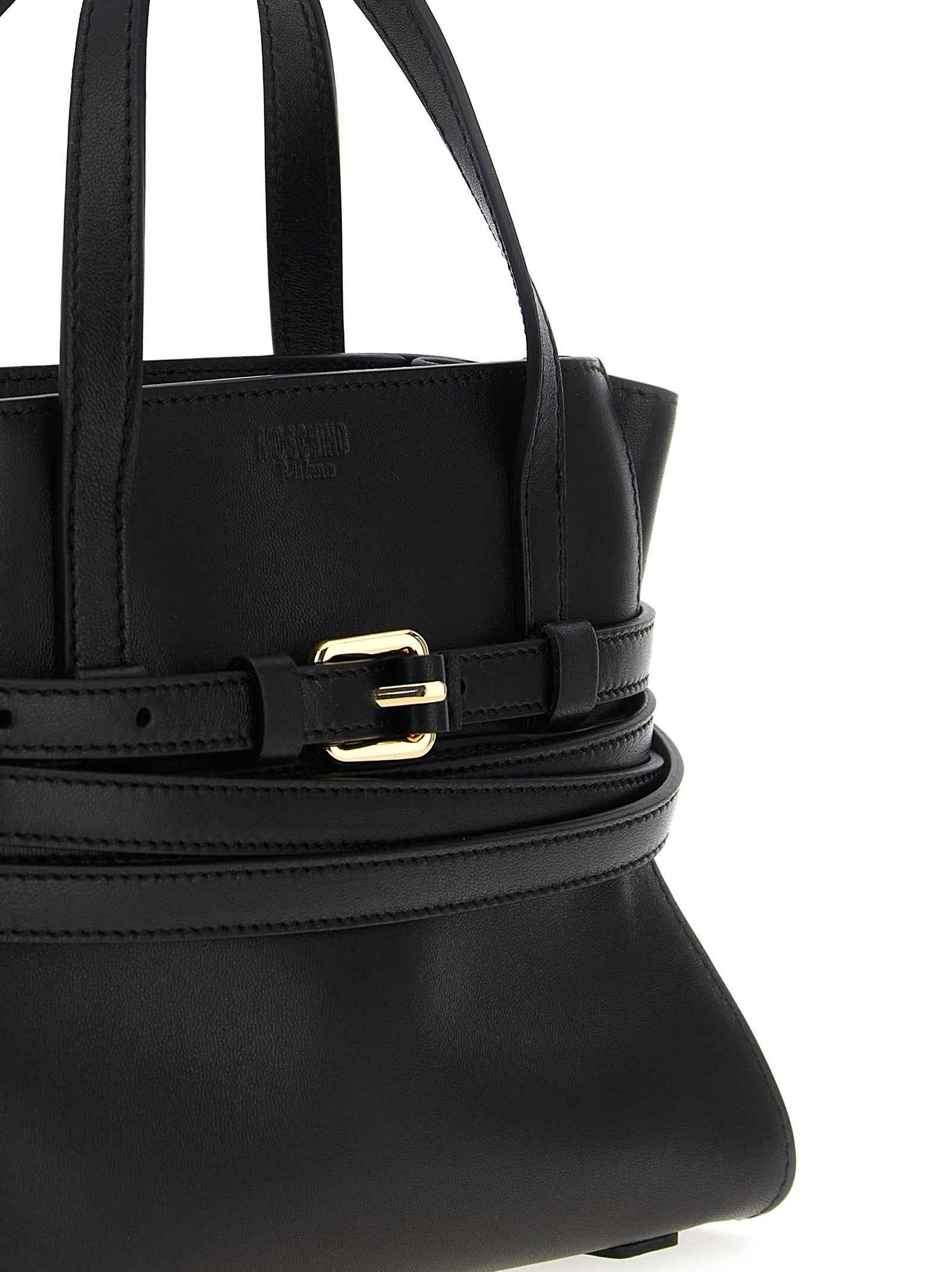 Moschino Black Polyester Handbag