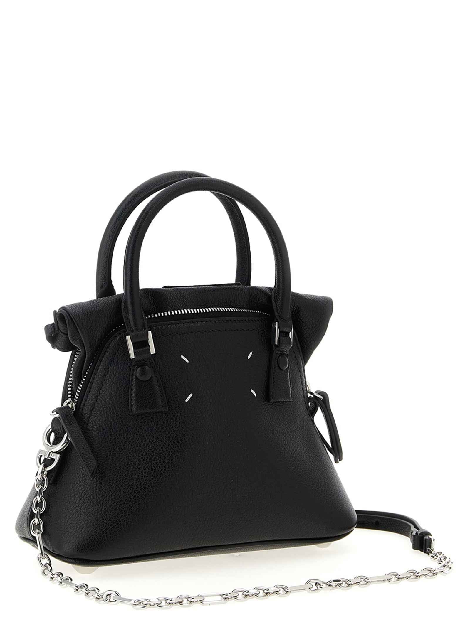 Maison Margiela Black Calfskin Handbag