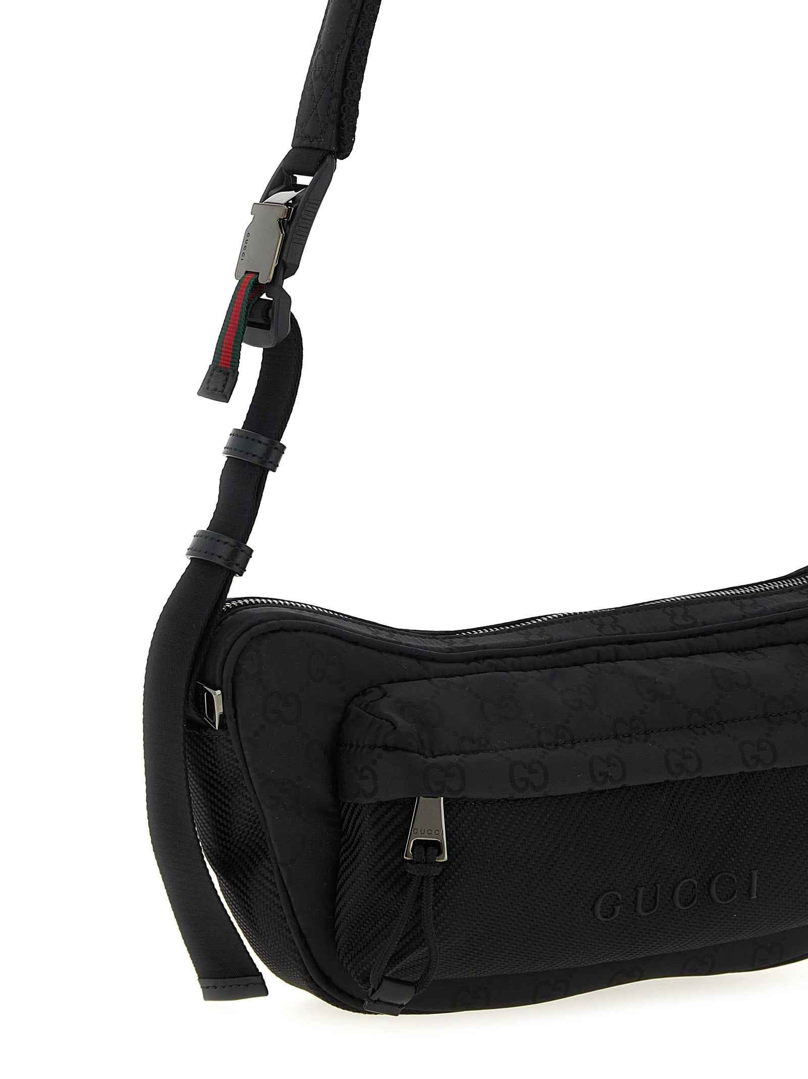 Gucci Black Polyester Crossbody Bag