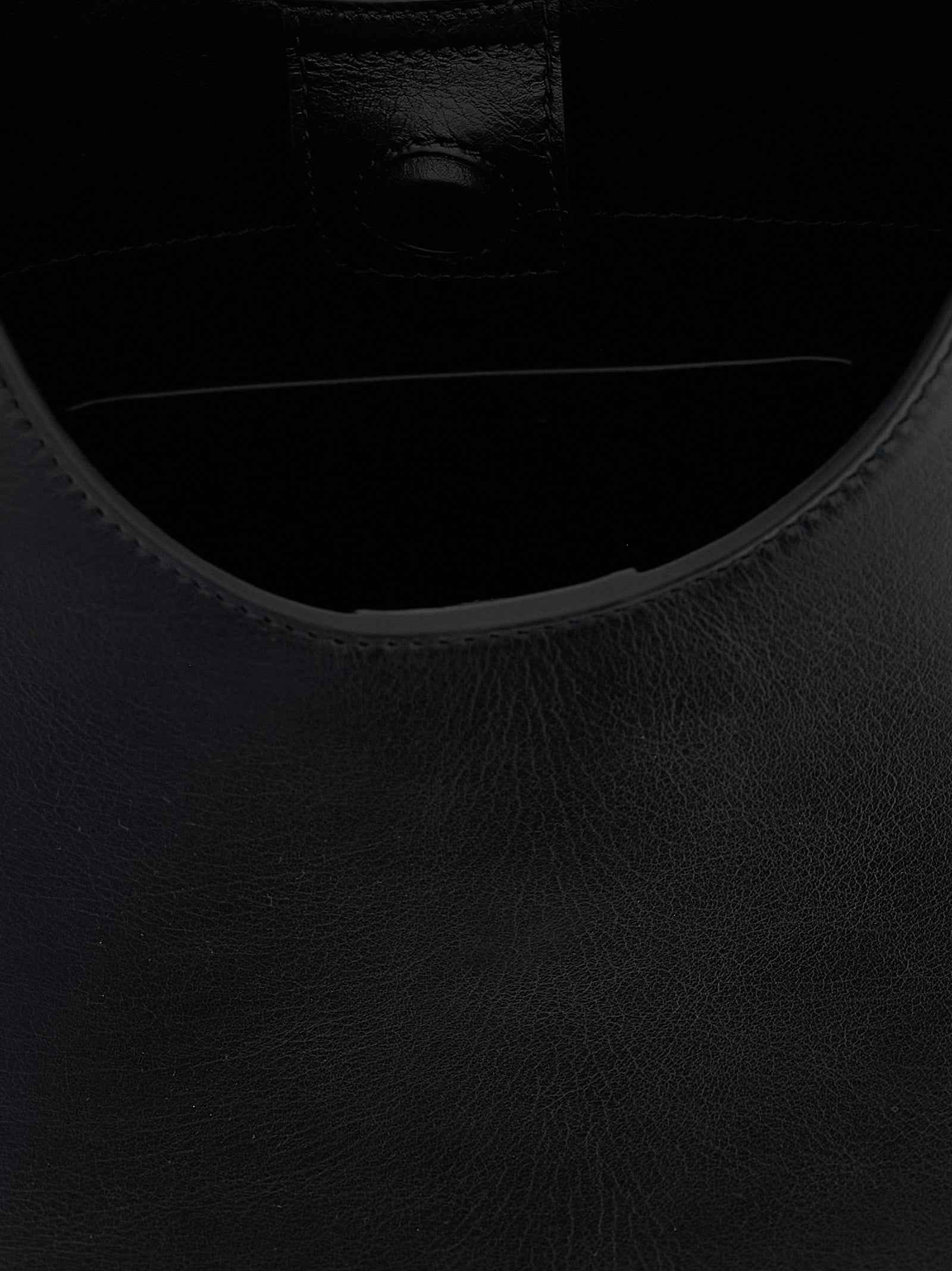 Jil Sander Black Bovine Leather Shoulder Bag