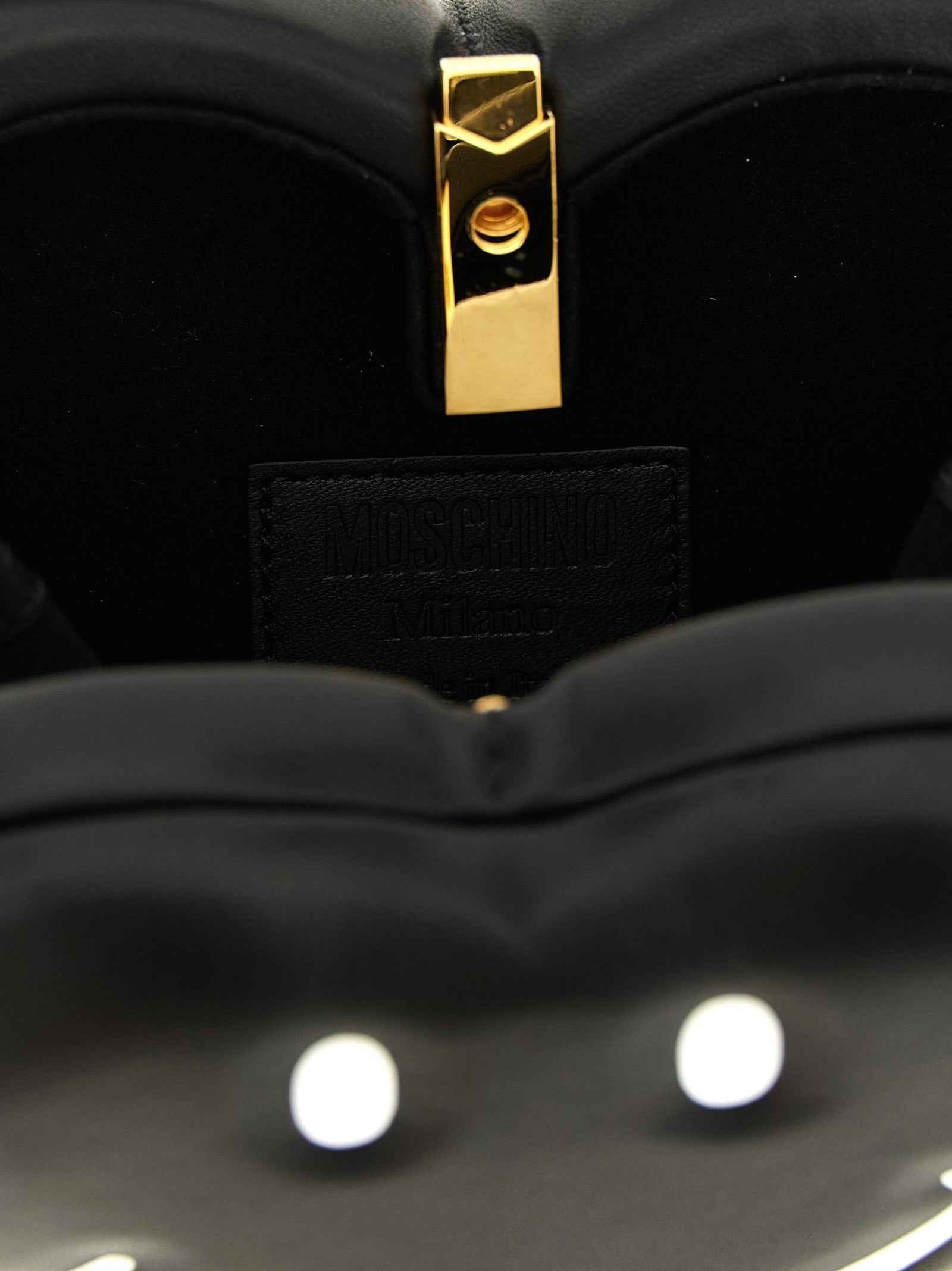 Moschino Black Polyester Handbag