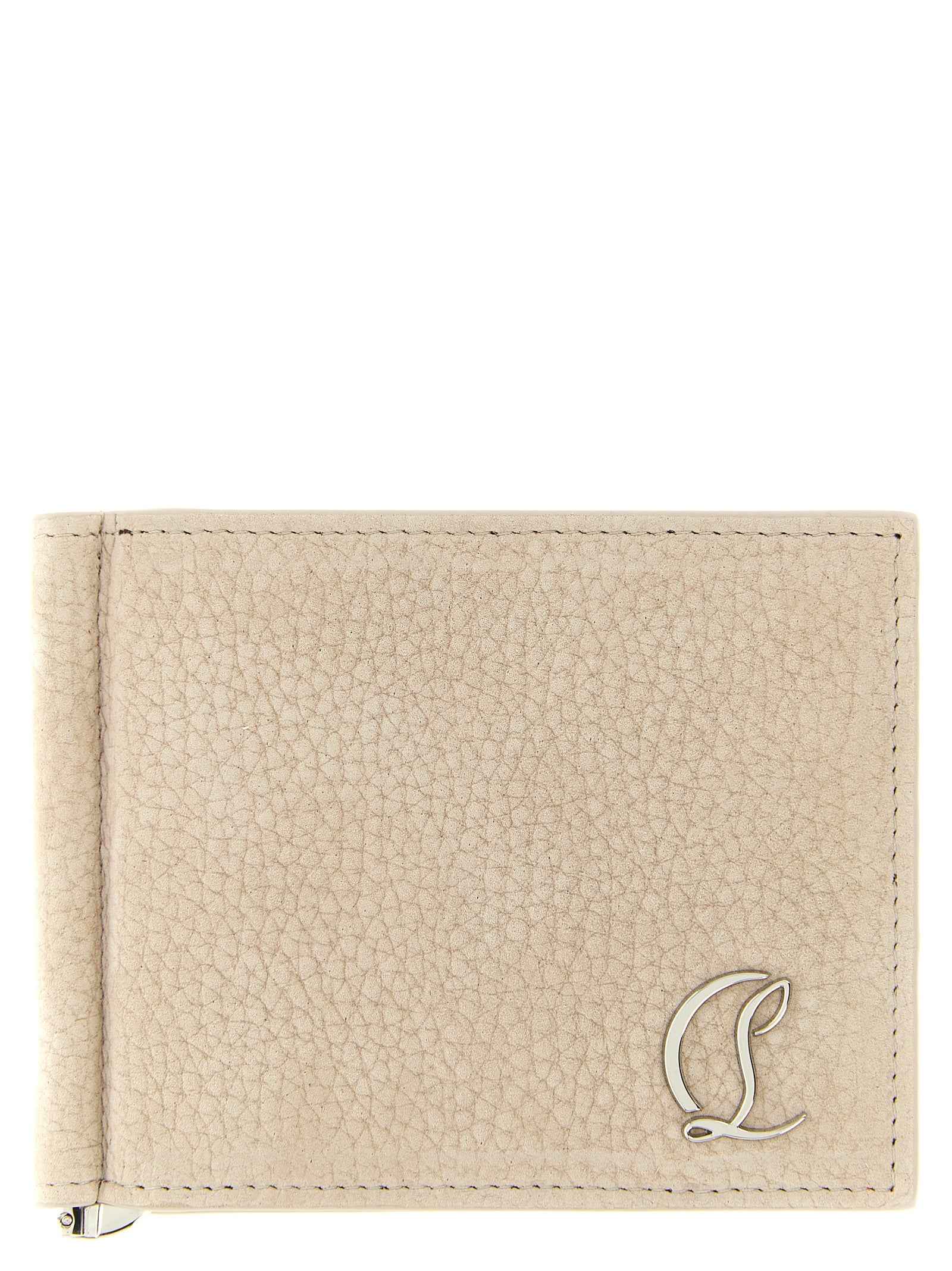 Christian Louboutin Beige Calfskin Wallet