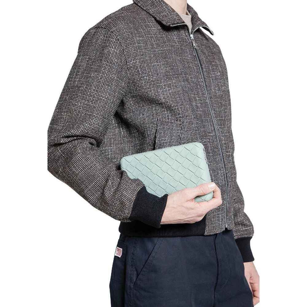 Bottega Veneta Bicolor Rubber Clutch Bag