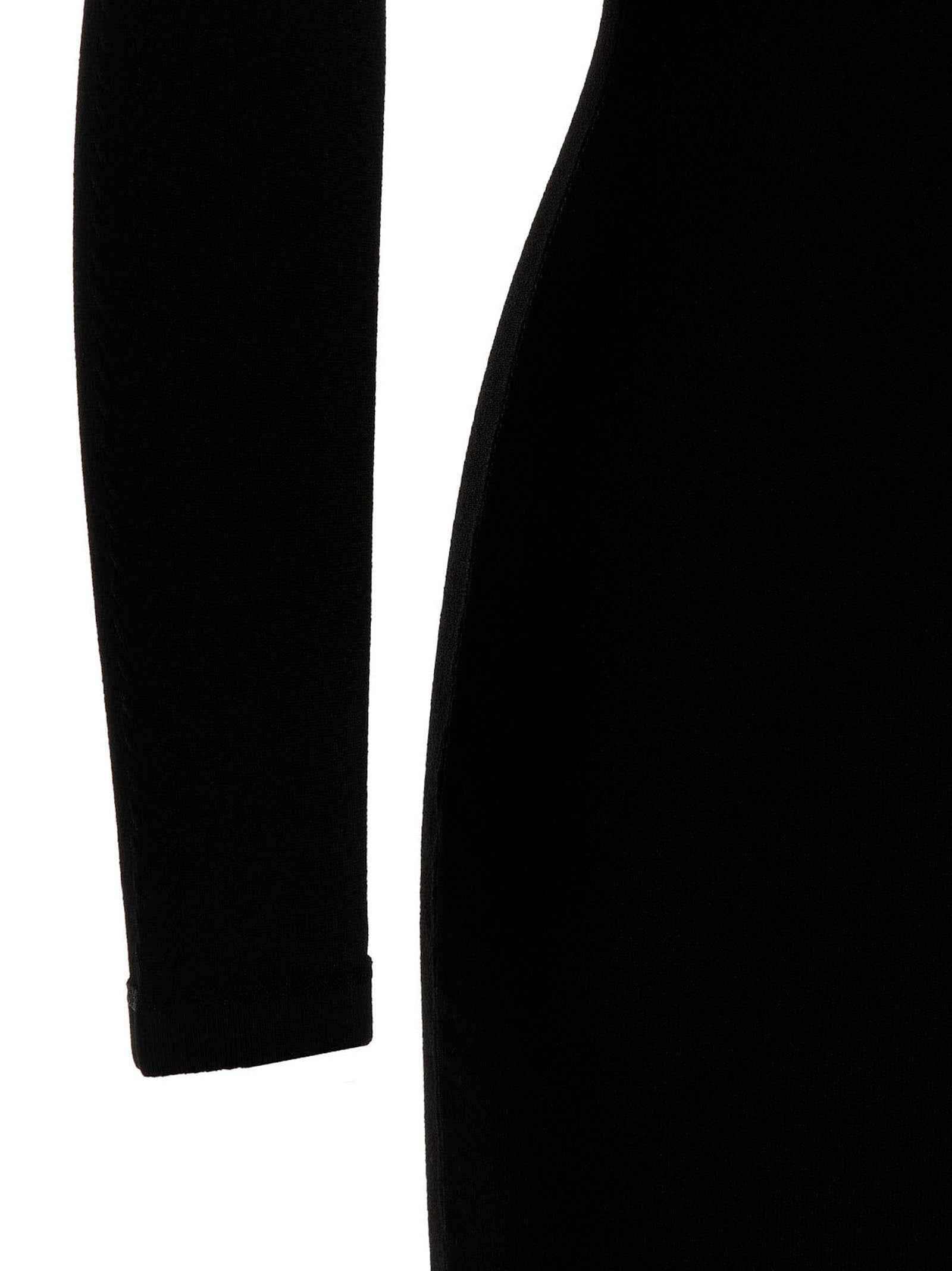 Dsquared² Black Viscose Mini Skirt
