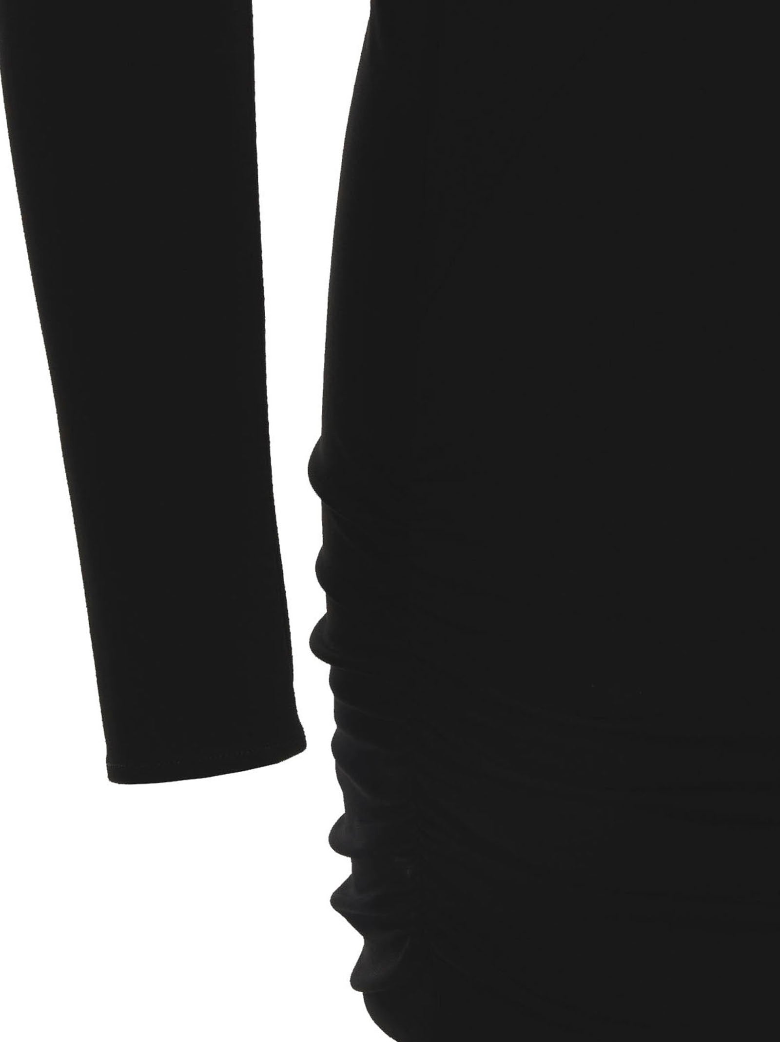 Versace Black Viscose Short Dress