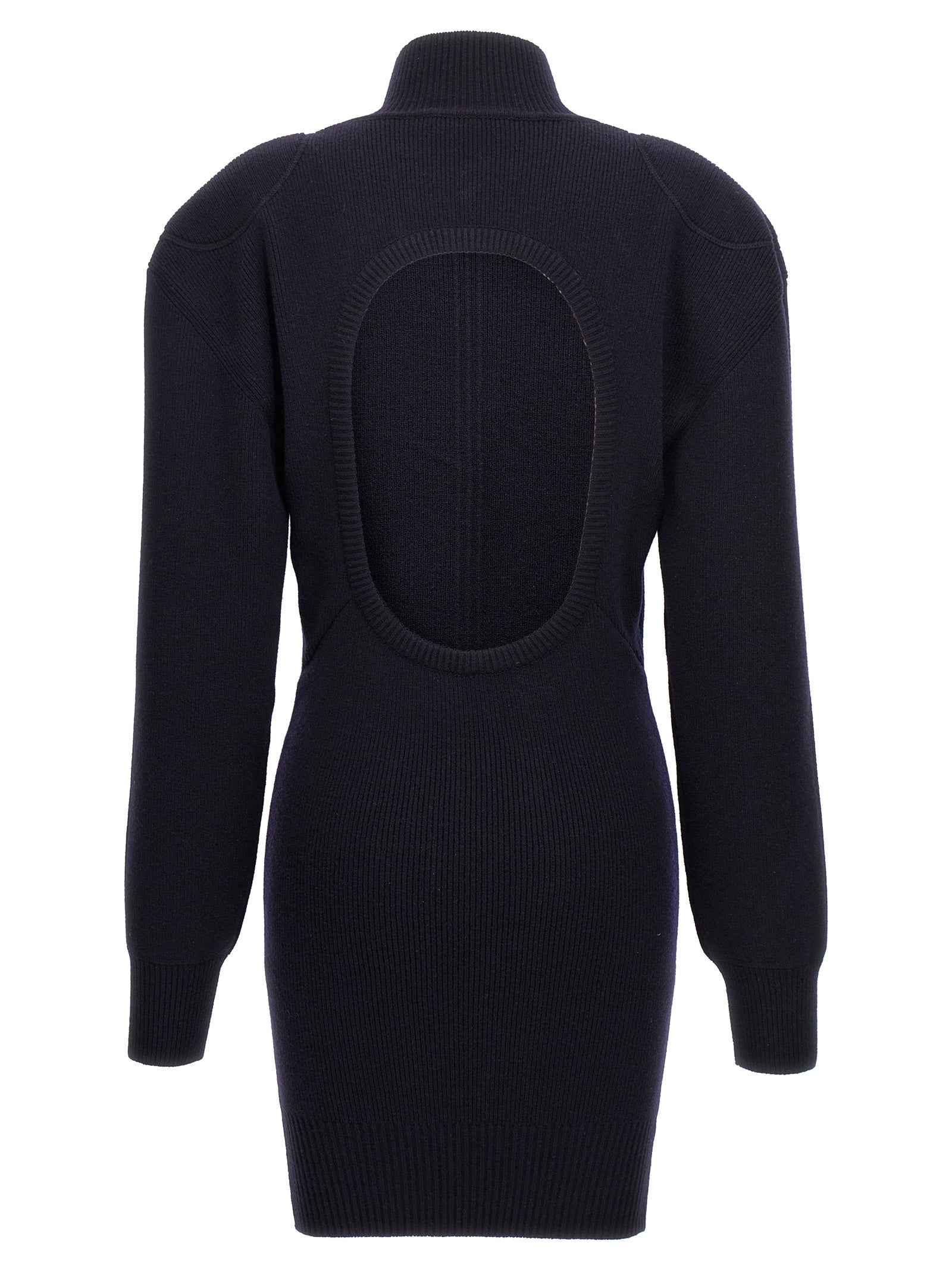 Stella McCartney Blue Wool Midi Skirt
