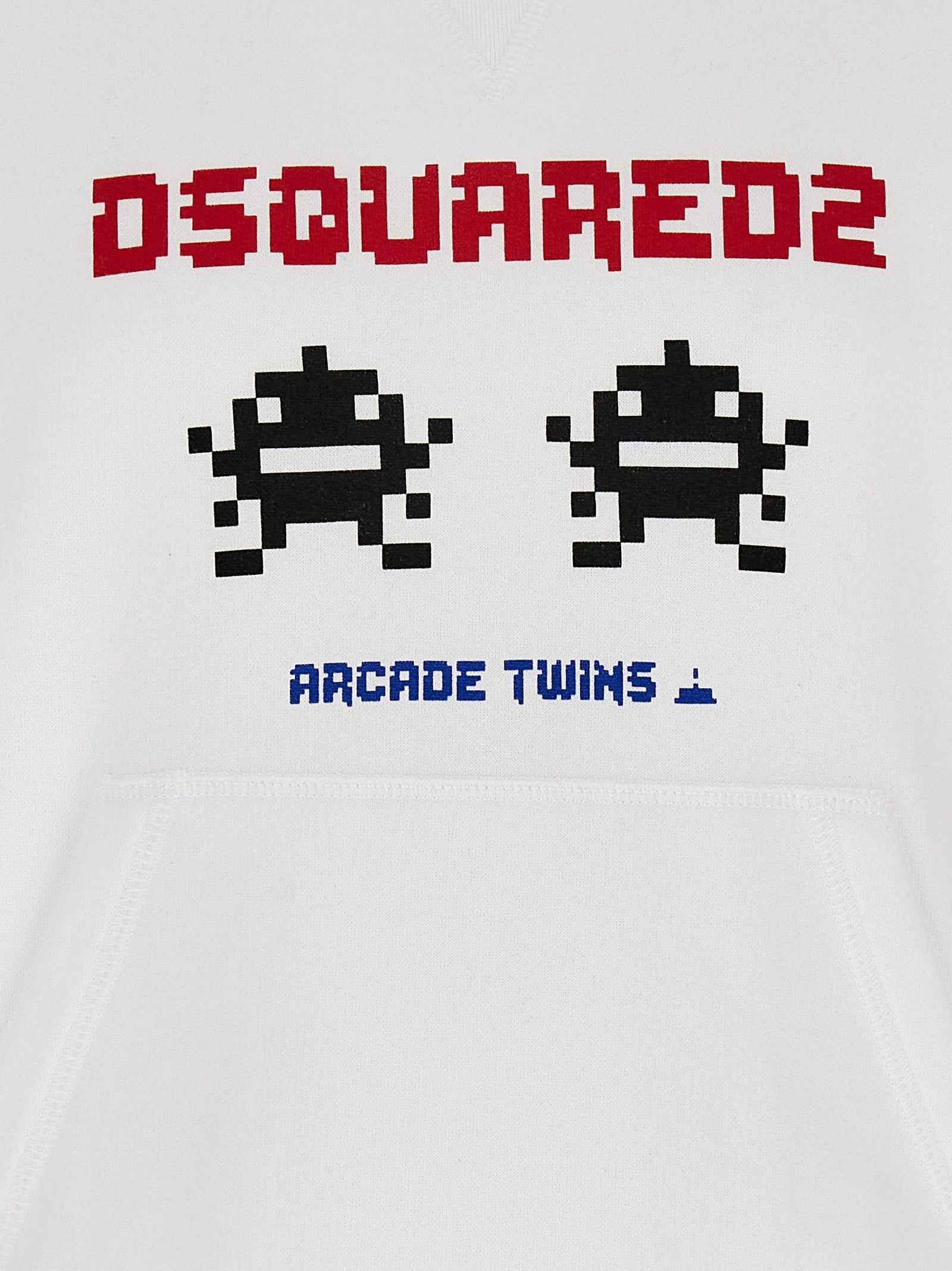 Dsquared² White Cotton Sweatshirt