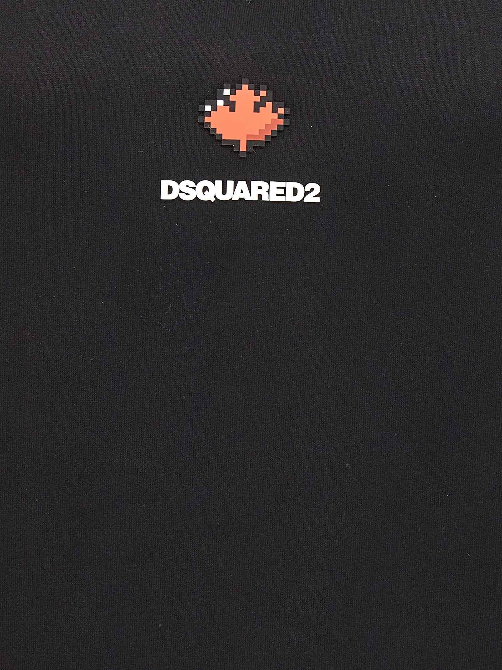 Dsquared² Black Cotton Sweatshirt