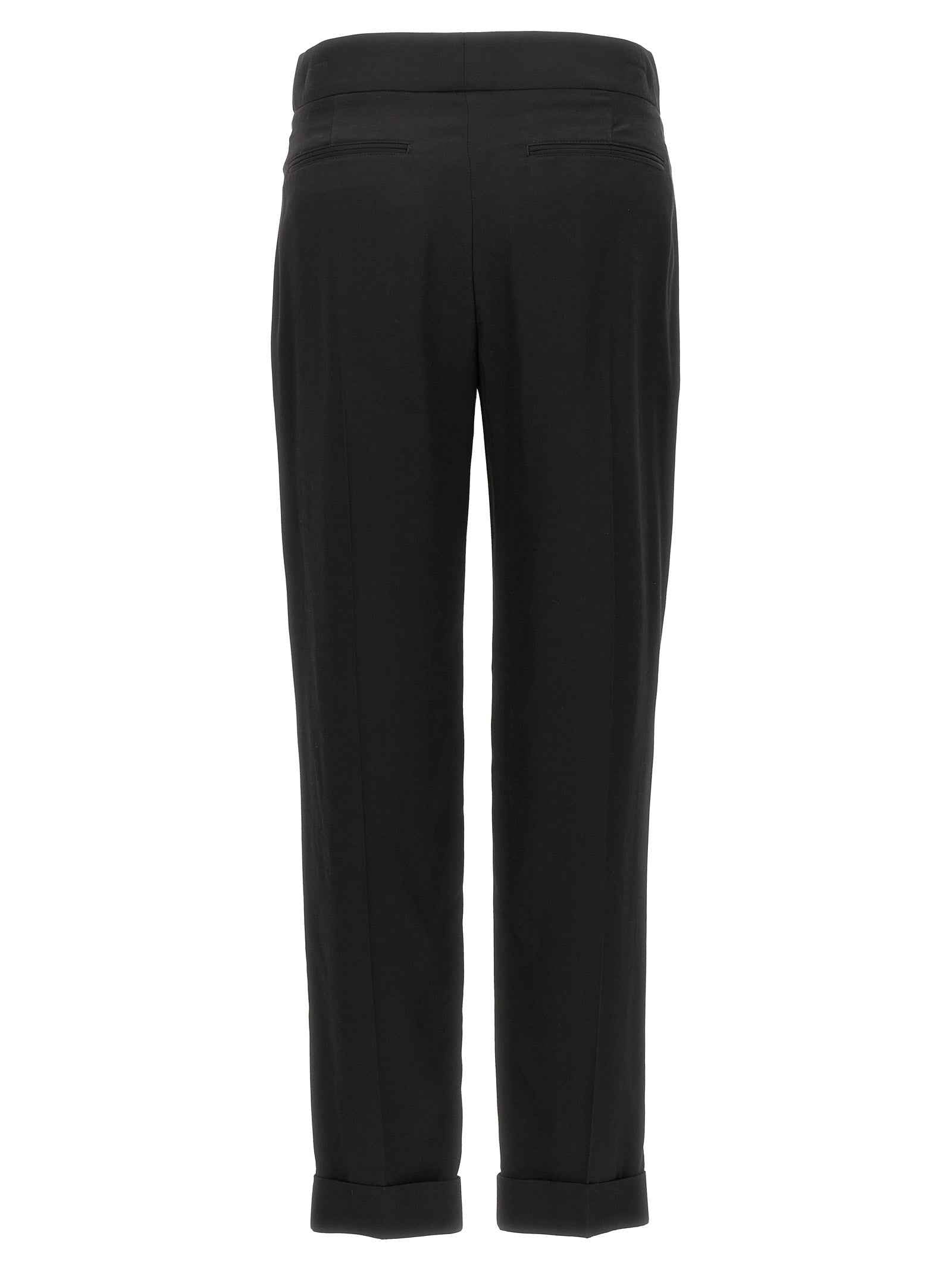Tom Ford Black Viscose Dress Pants