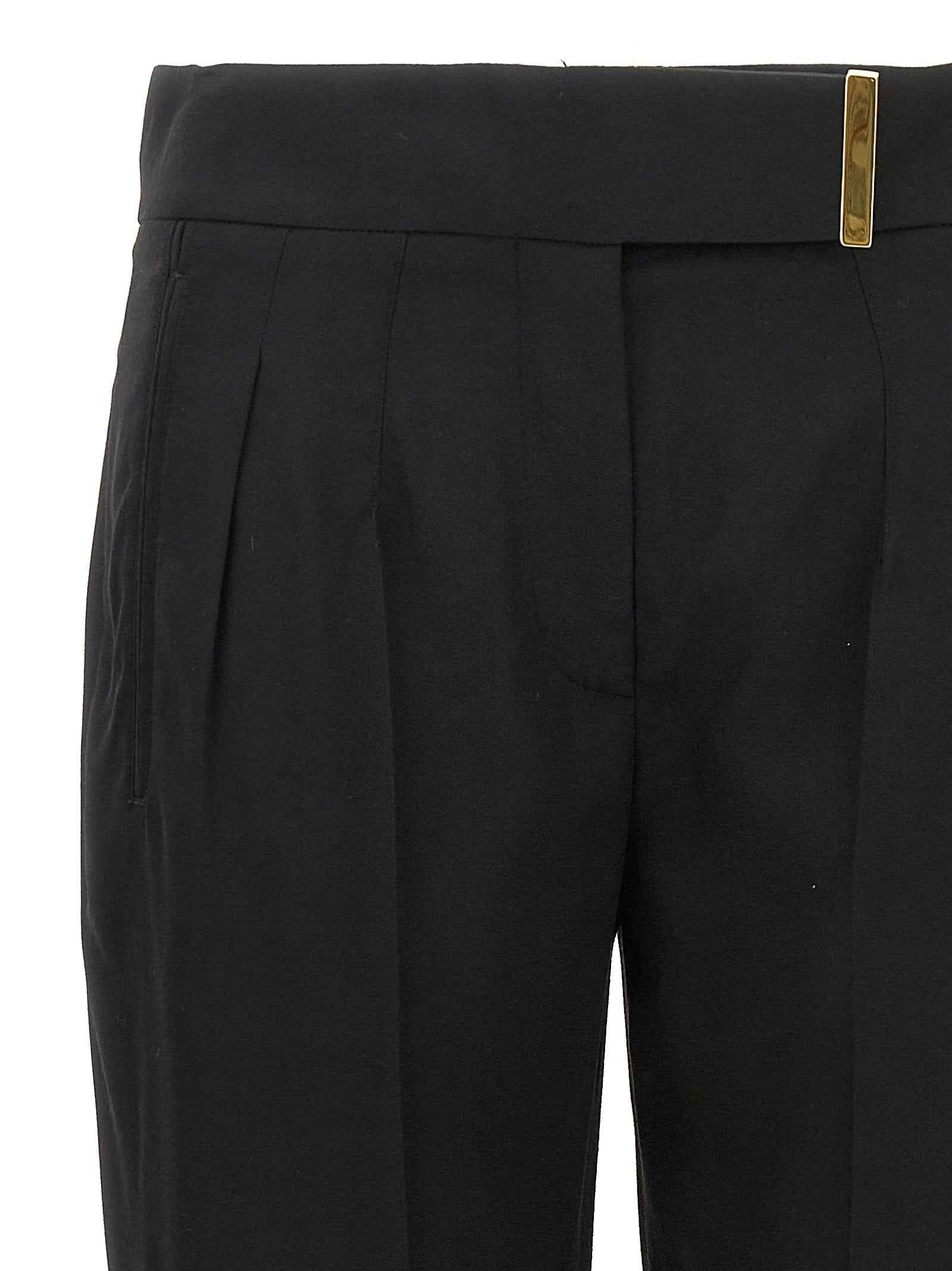 Tom Ford Black Viscose Dress Pants