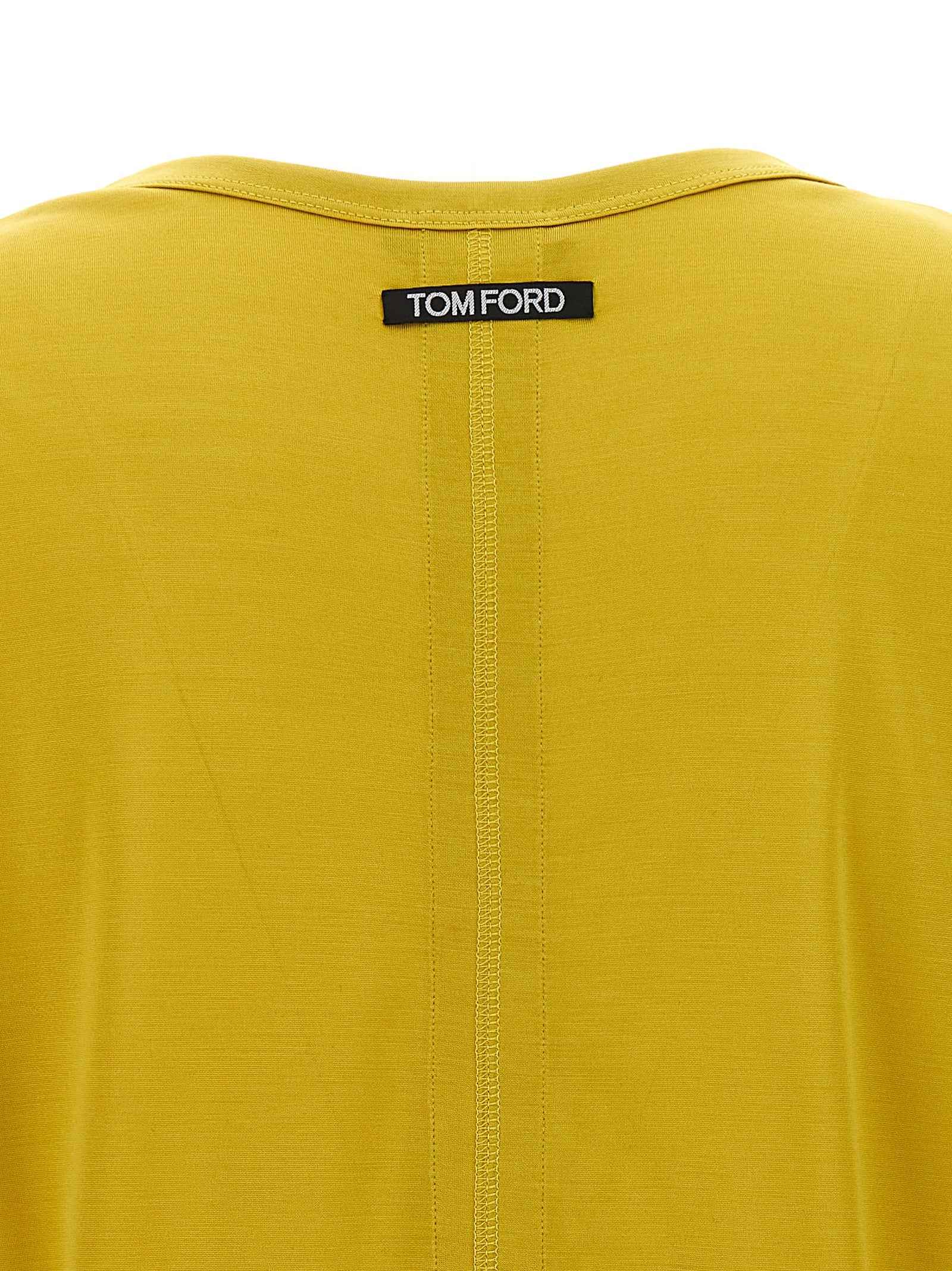 Tom Ford Bicolor Silk T-Shirt