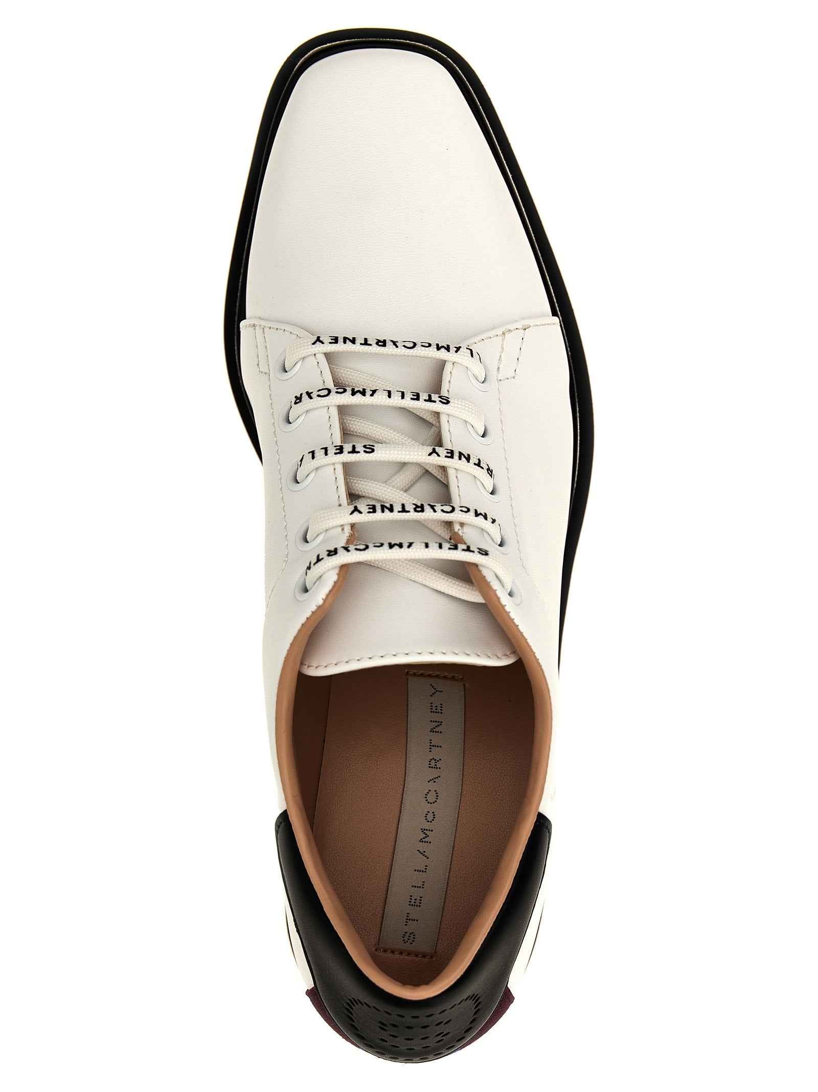 Stella McCartney Bicolor Polyethylene Wedge Sandals