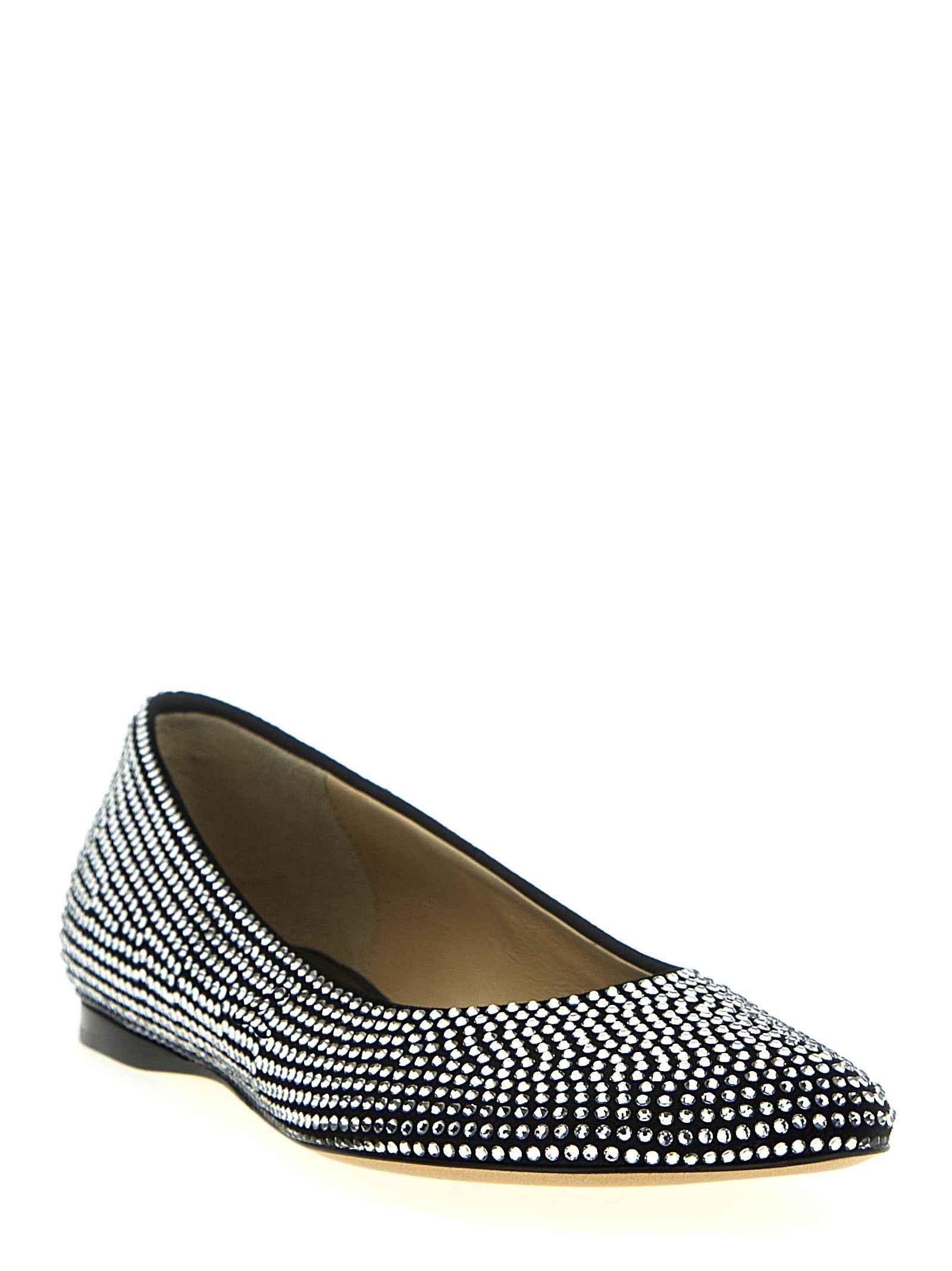 Loewe Black Goatskin Ballet Flats