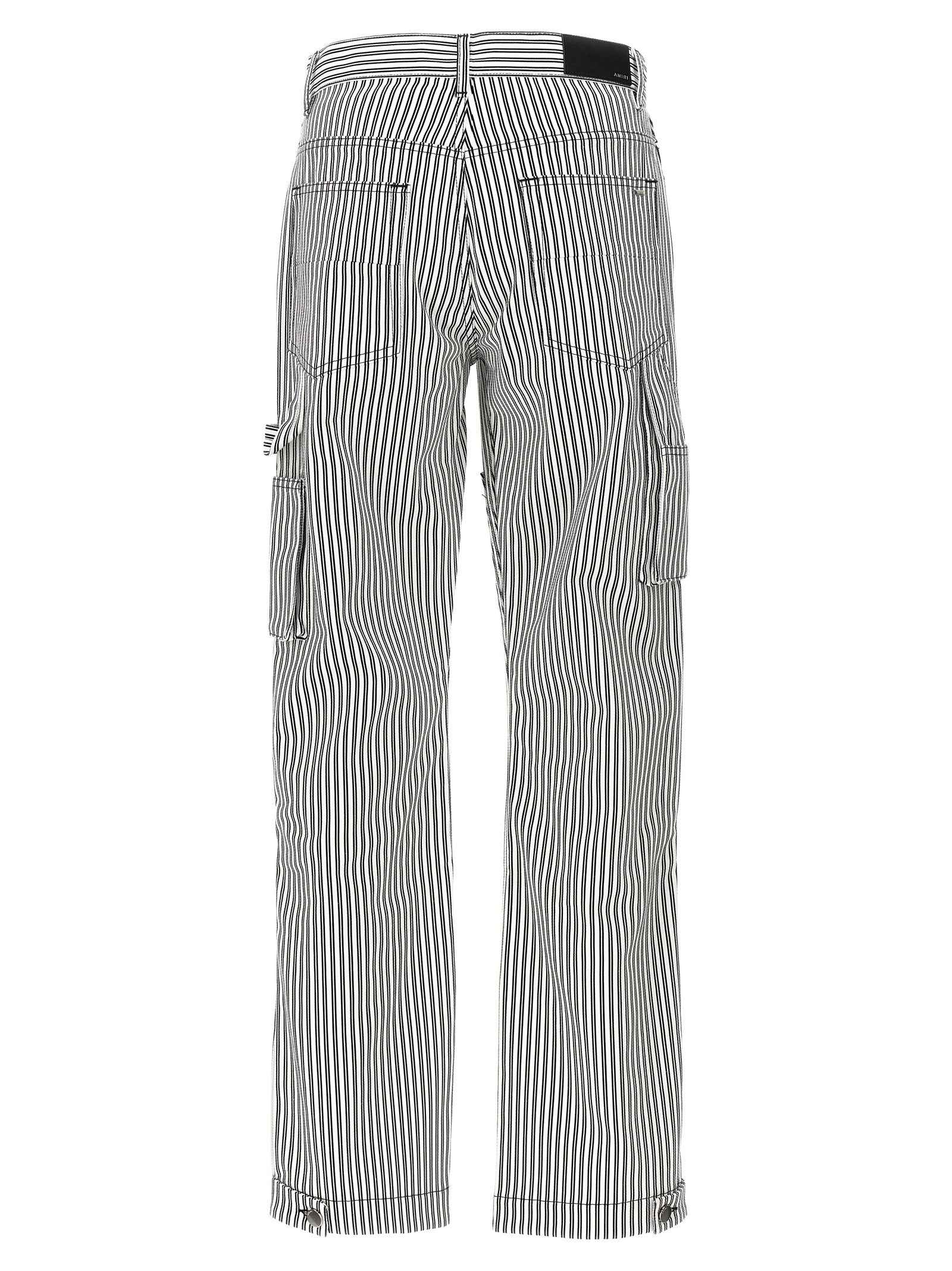 Amiri Bicolor Cotton Cargo Pants