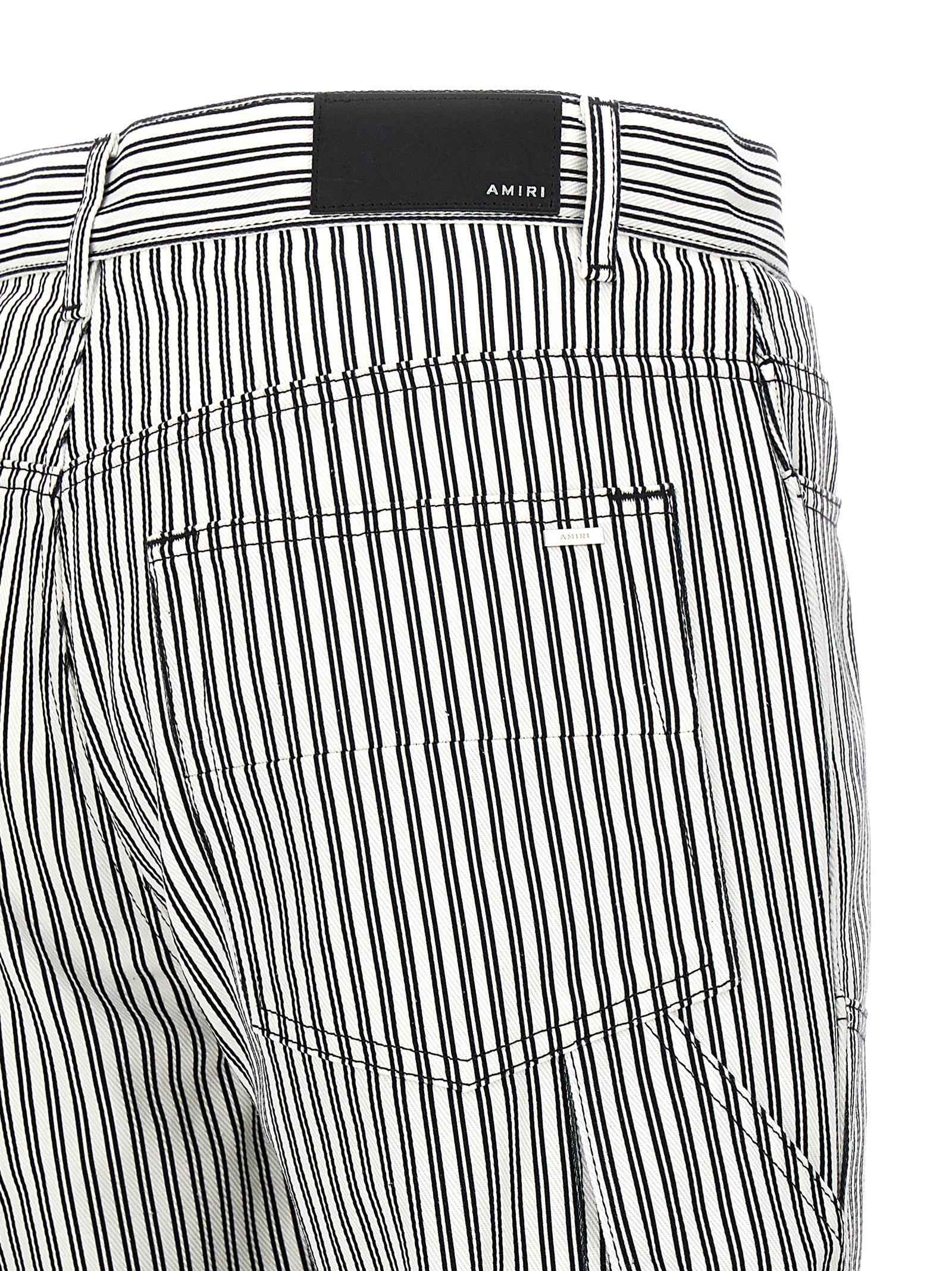 Amiri Bicolor Cotton Cargo Pants