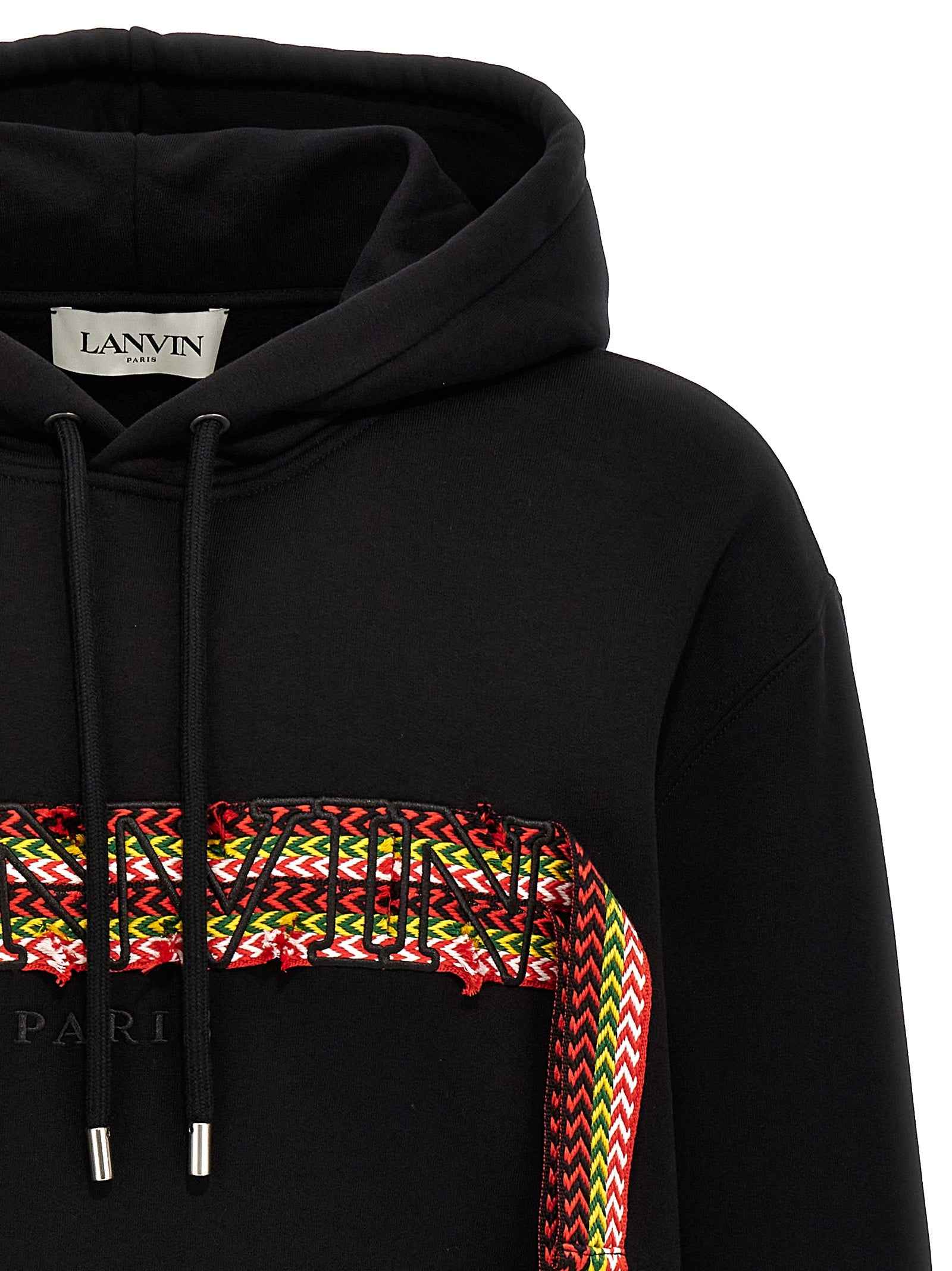 Lanvin Black Cotton Sweatshirt