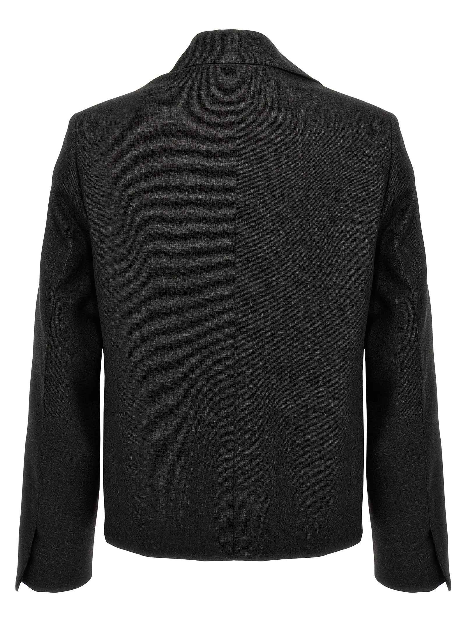 Givenchy Gray Virgin Wool Jacket