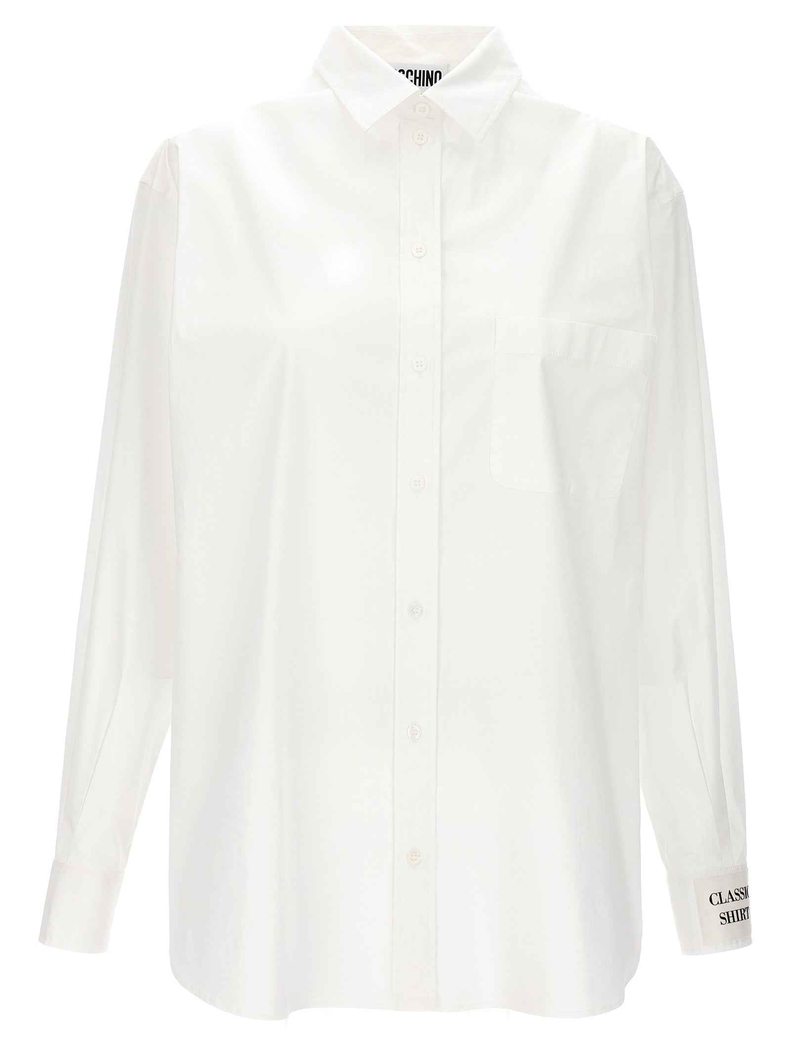 Moschino White Cotton Blouse