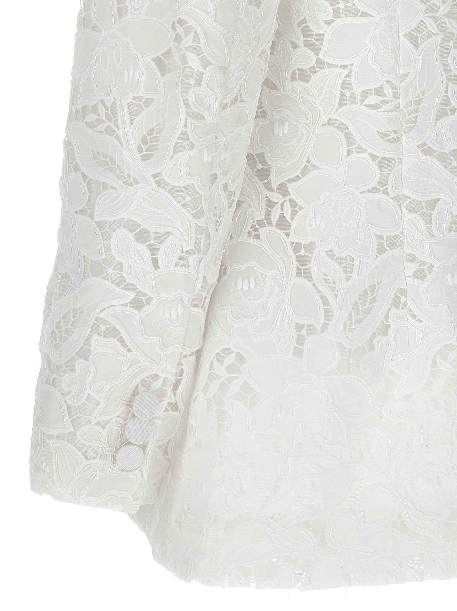 Zimmermann White Polyester Blazer