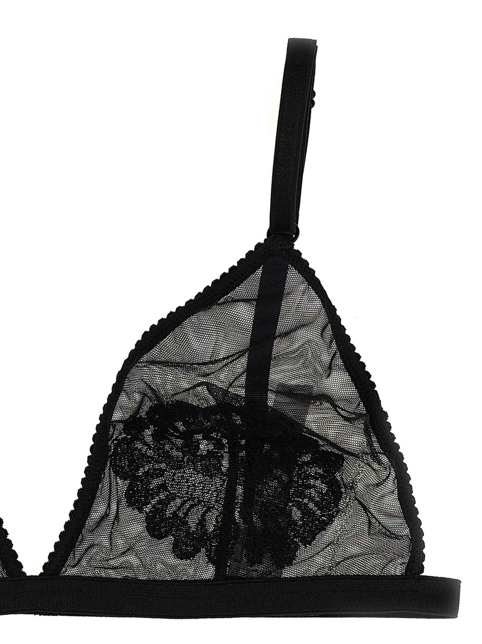 Dolce & Gabbana Black Polyamide Bra