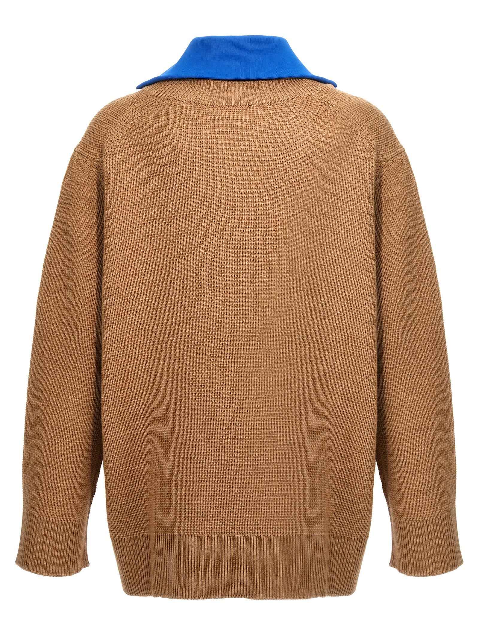 Jil Sander Multicolor Wool Cardigan
