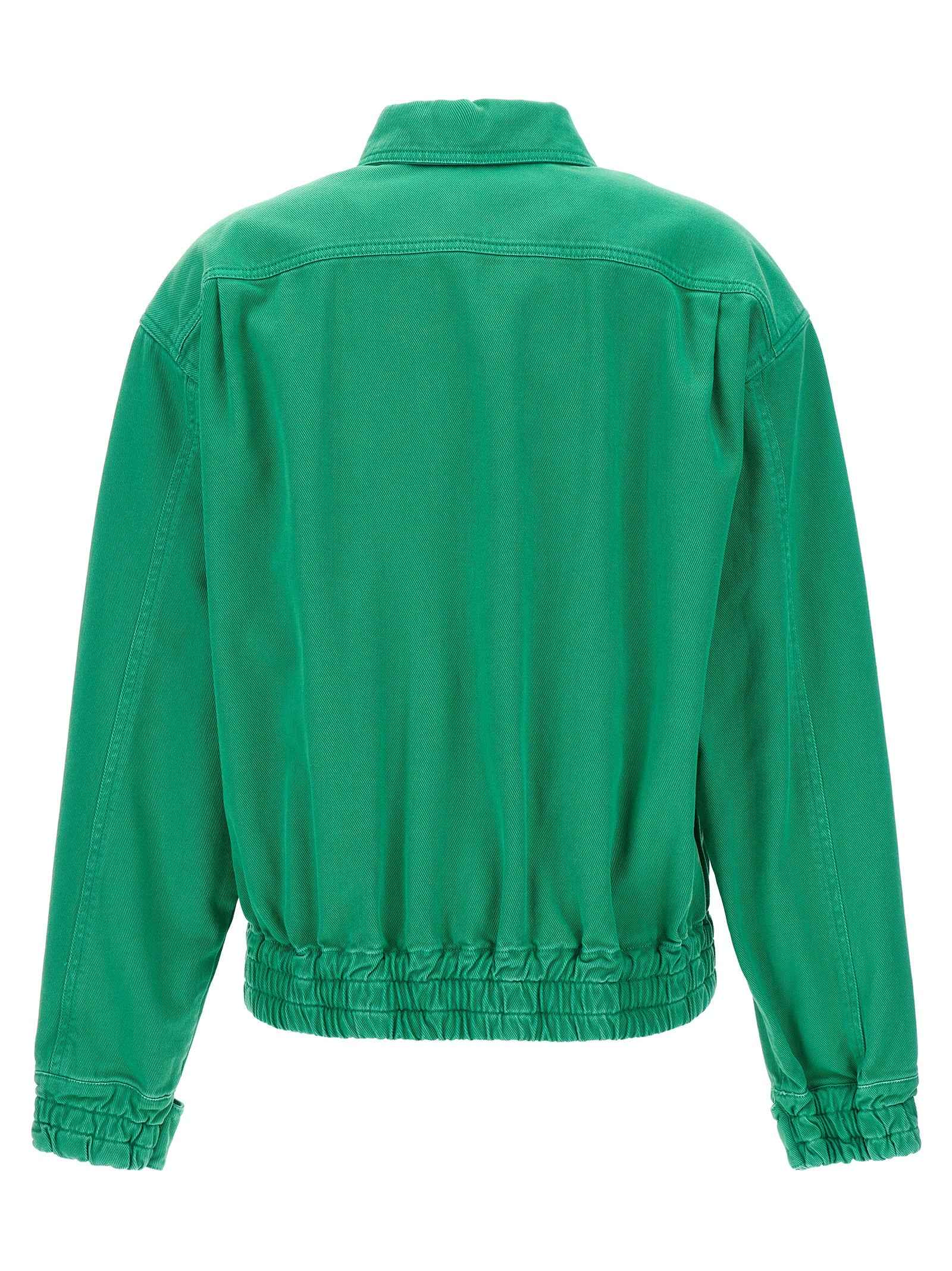 Max Mara Bicolor Cotton Full-Length Jacket