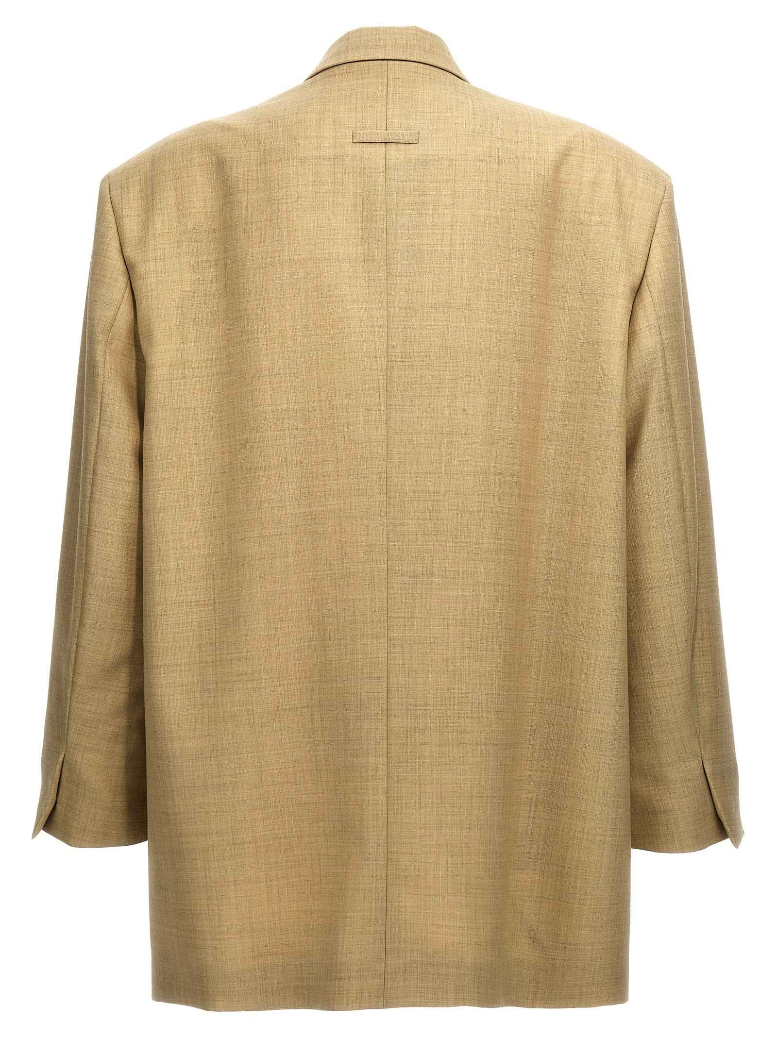 Fear Of God Beige Wool Blazer