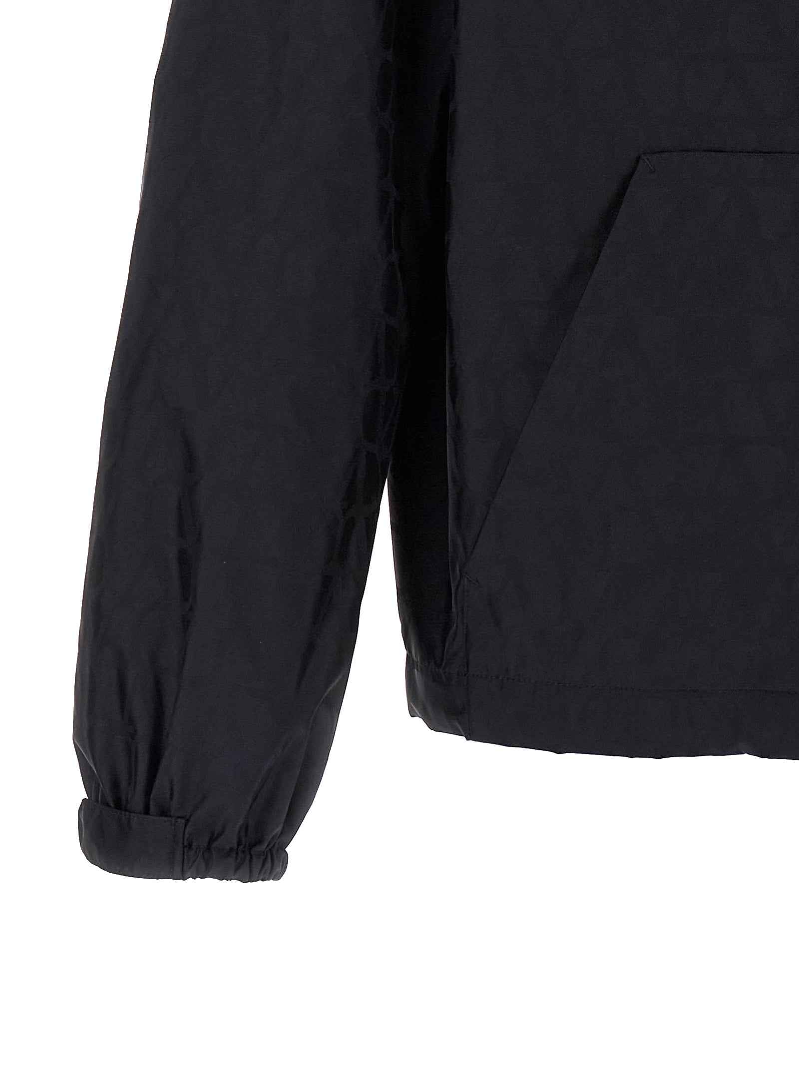 Valentino Garavani Blue Polyamide Shell Jacket