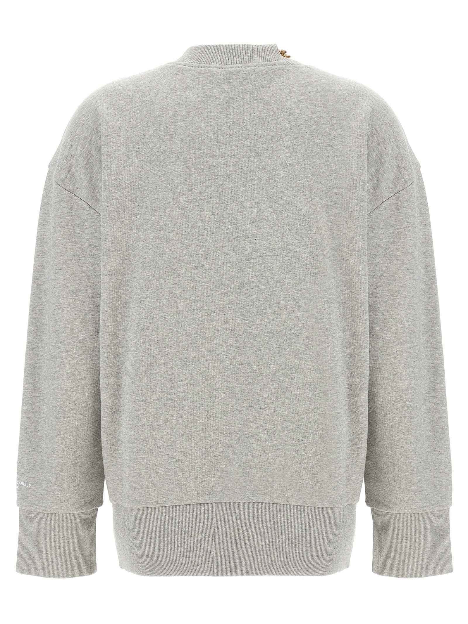 Stella McCartney Gray Cotton Sweatshirt