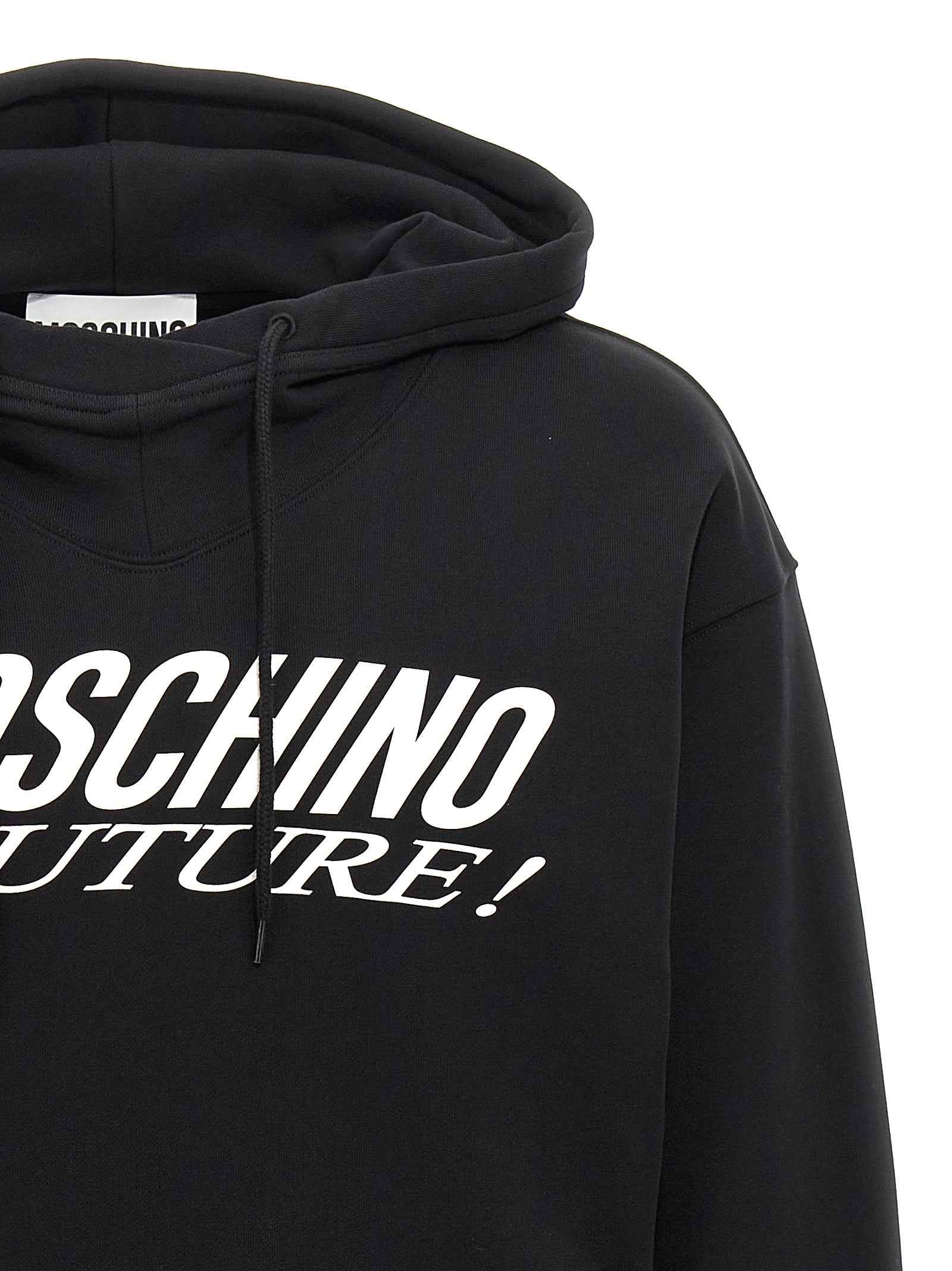 Moschino Bicolor Cotton Sweatshirt