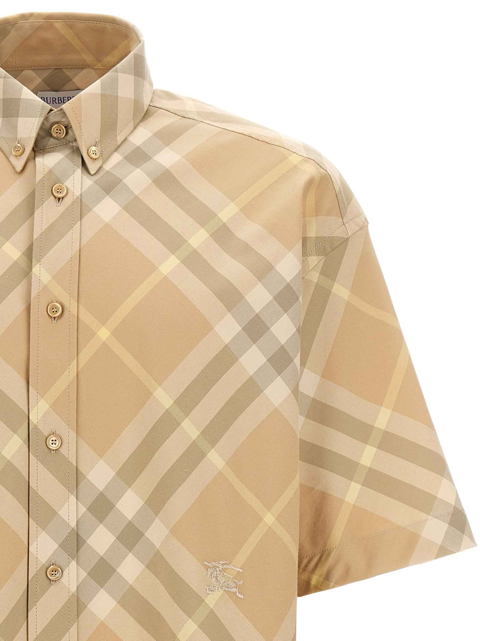 Burberry Beige Cotton Blouse