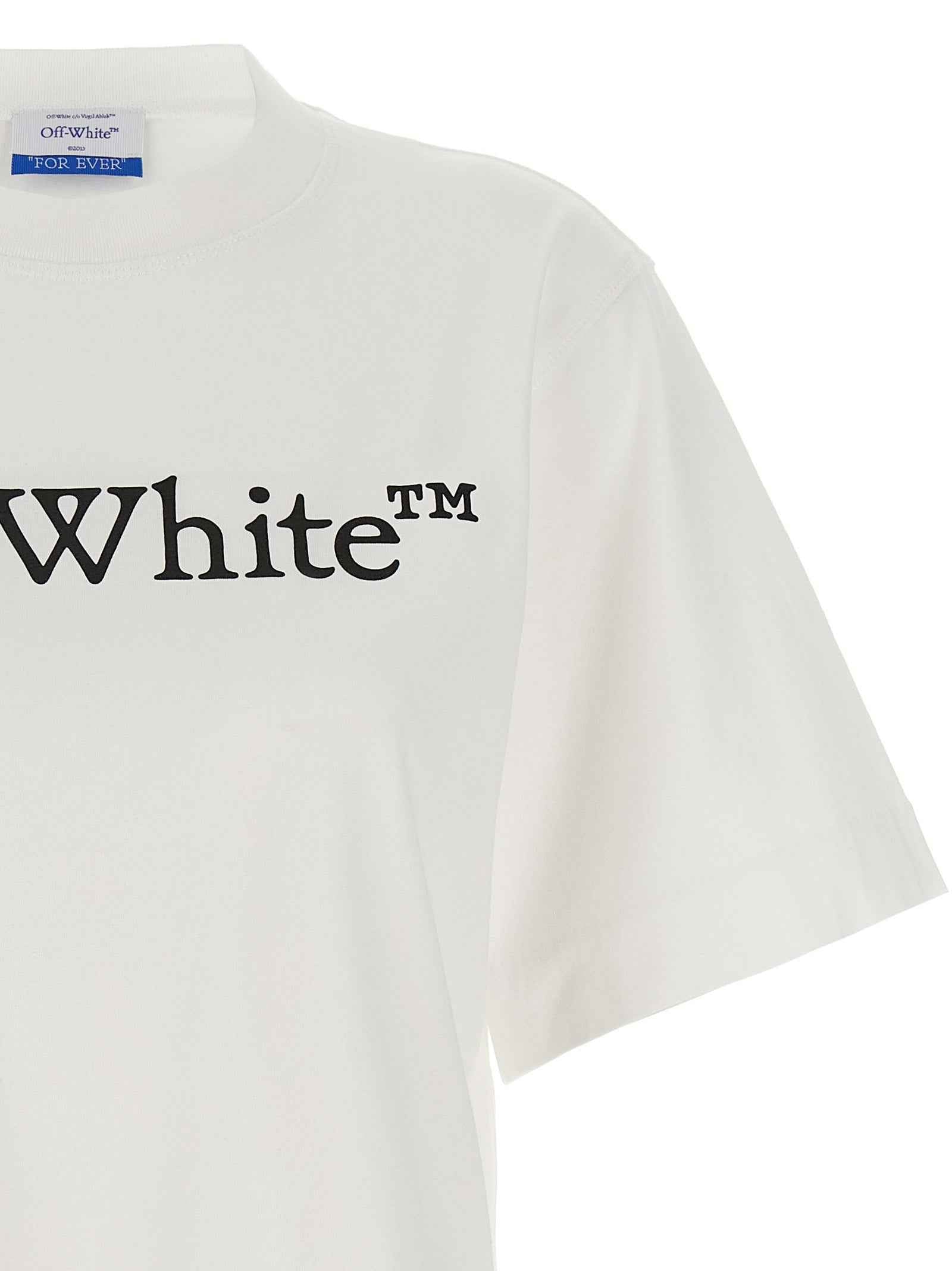 Off-White White Cotton T-Shirt
