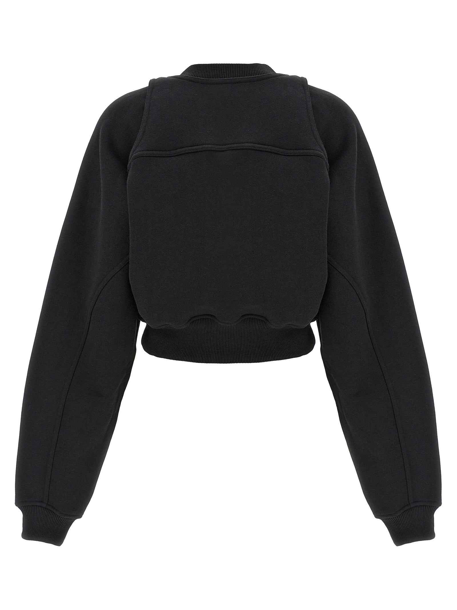 Off-White Bicolor Cotton Sweatshirt