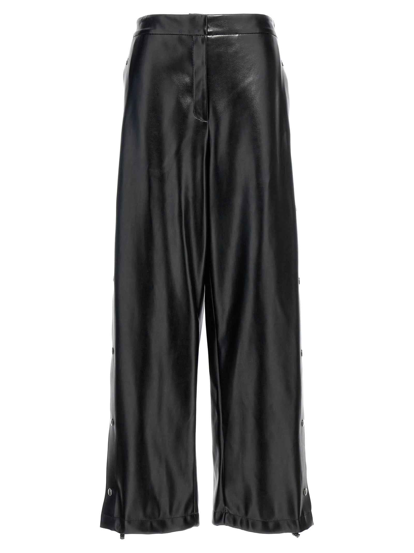 Stella McCartney Black Polyester Casual Pants
