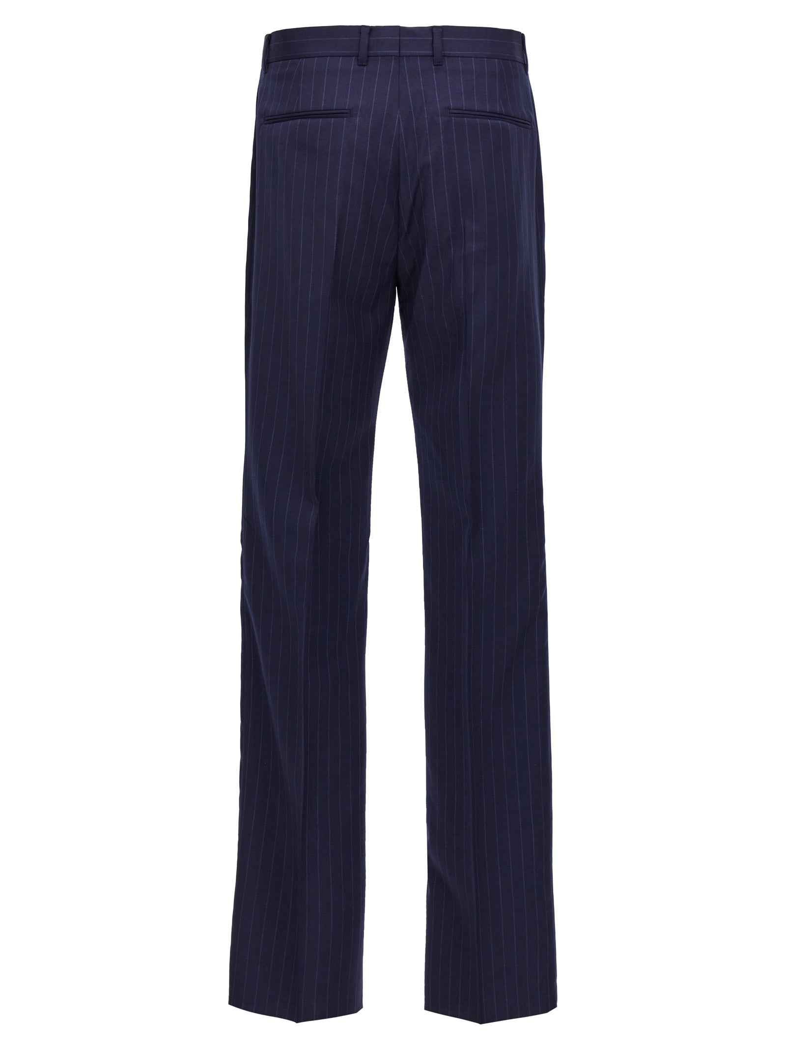 Givenchy Blue Wool Dress Pants