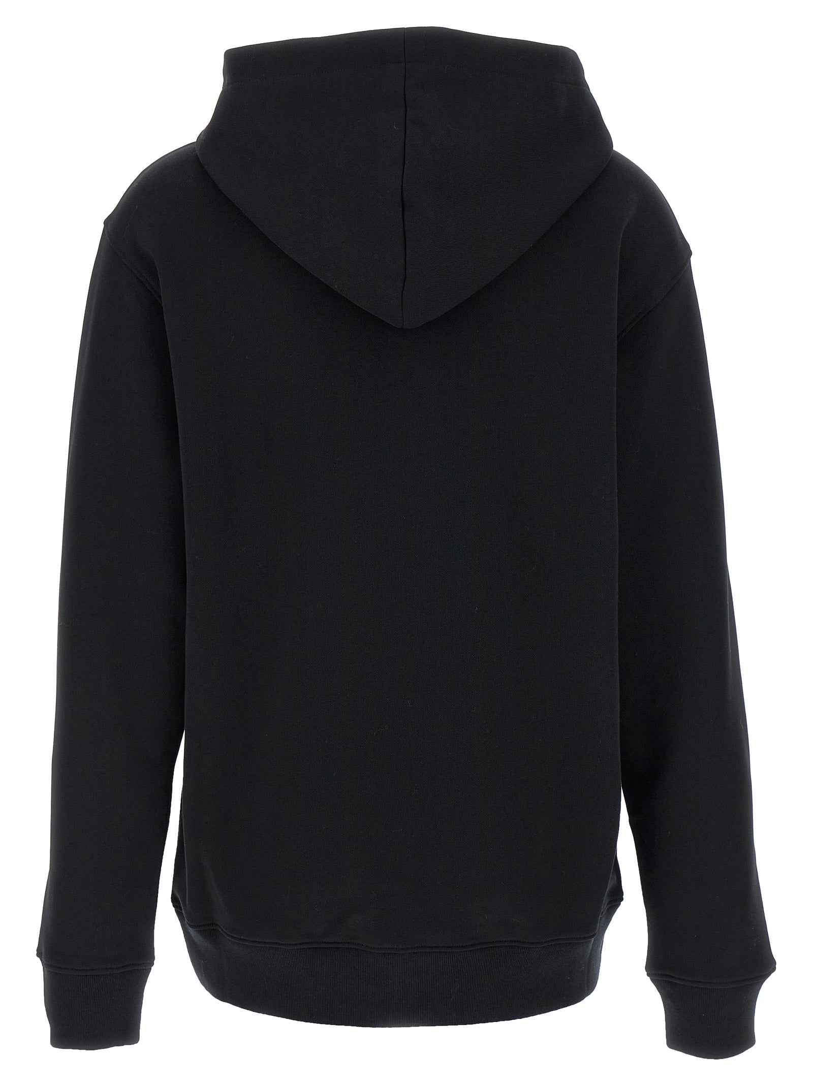 Moschino Black Cotton Hoodie