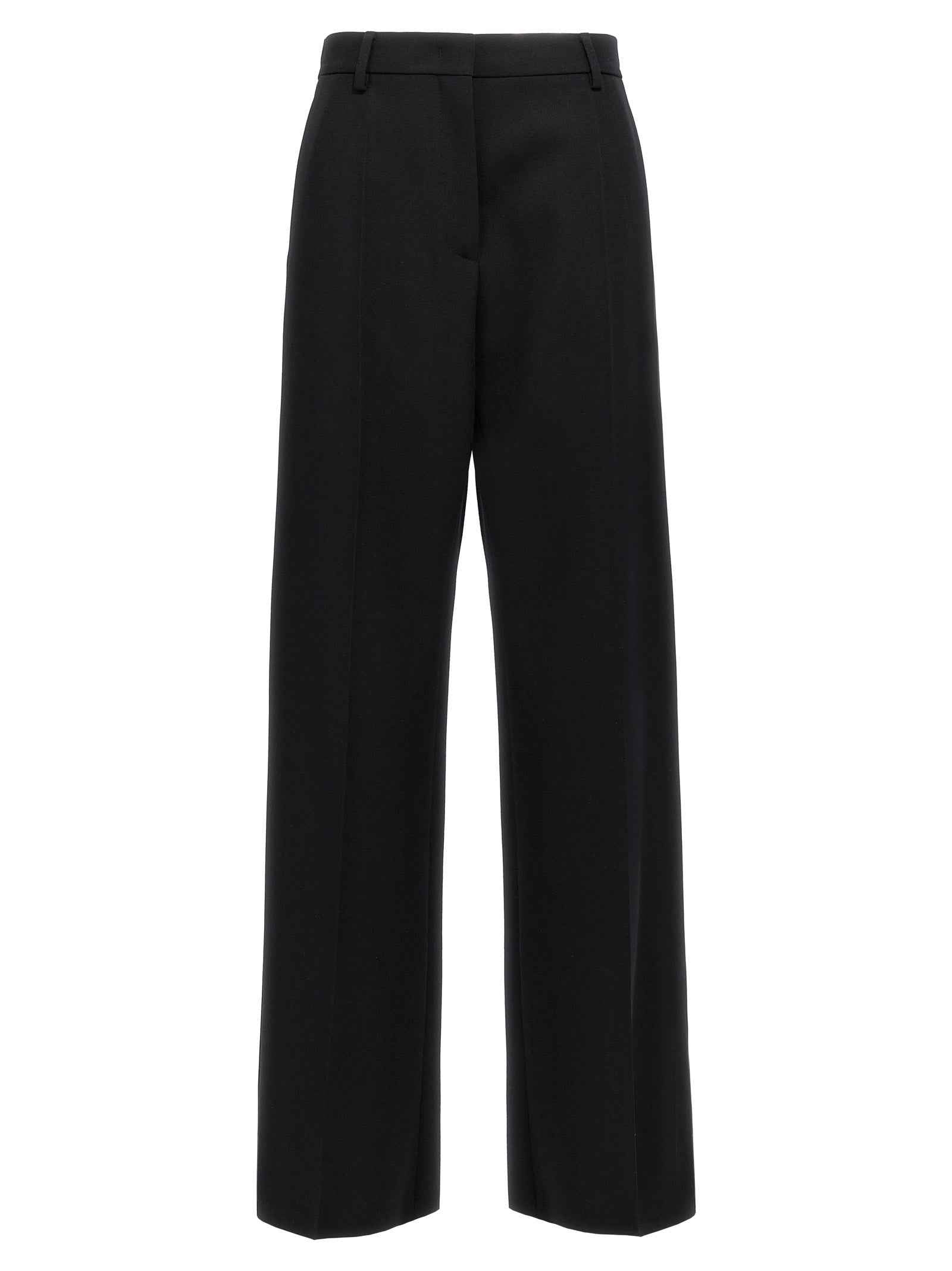 Valentino Garavani Black Virgin Wool Dress Pants