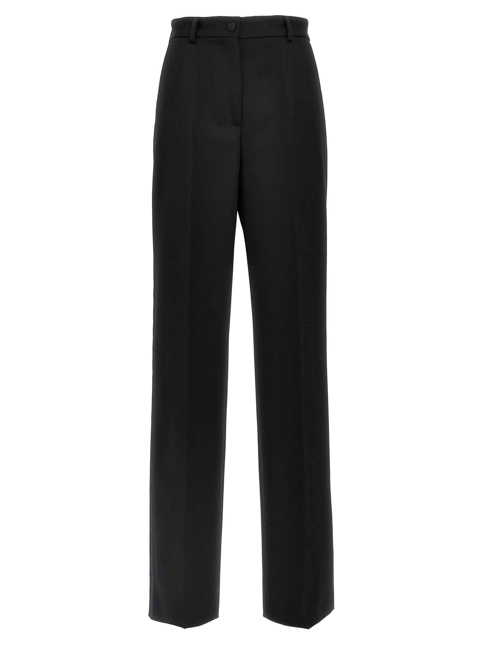Dolce & Gabbana Black Virgin Wool Tuxedo